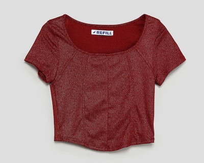 Foto 1 | Blusa Refill Manga Corta para Mujer