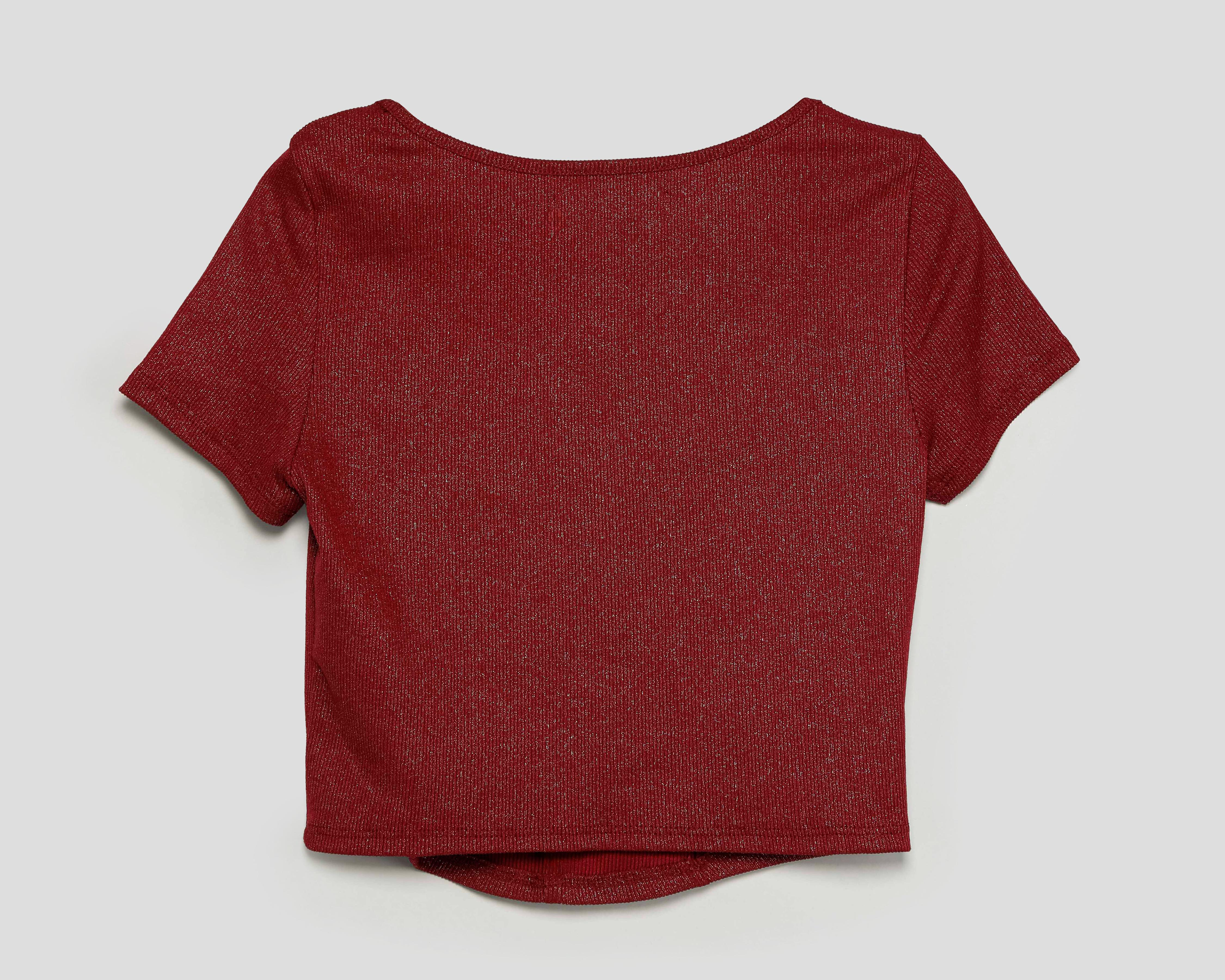 Foto 3 pulgar | Blusa Refill Manga Corta para Mujer