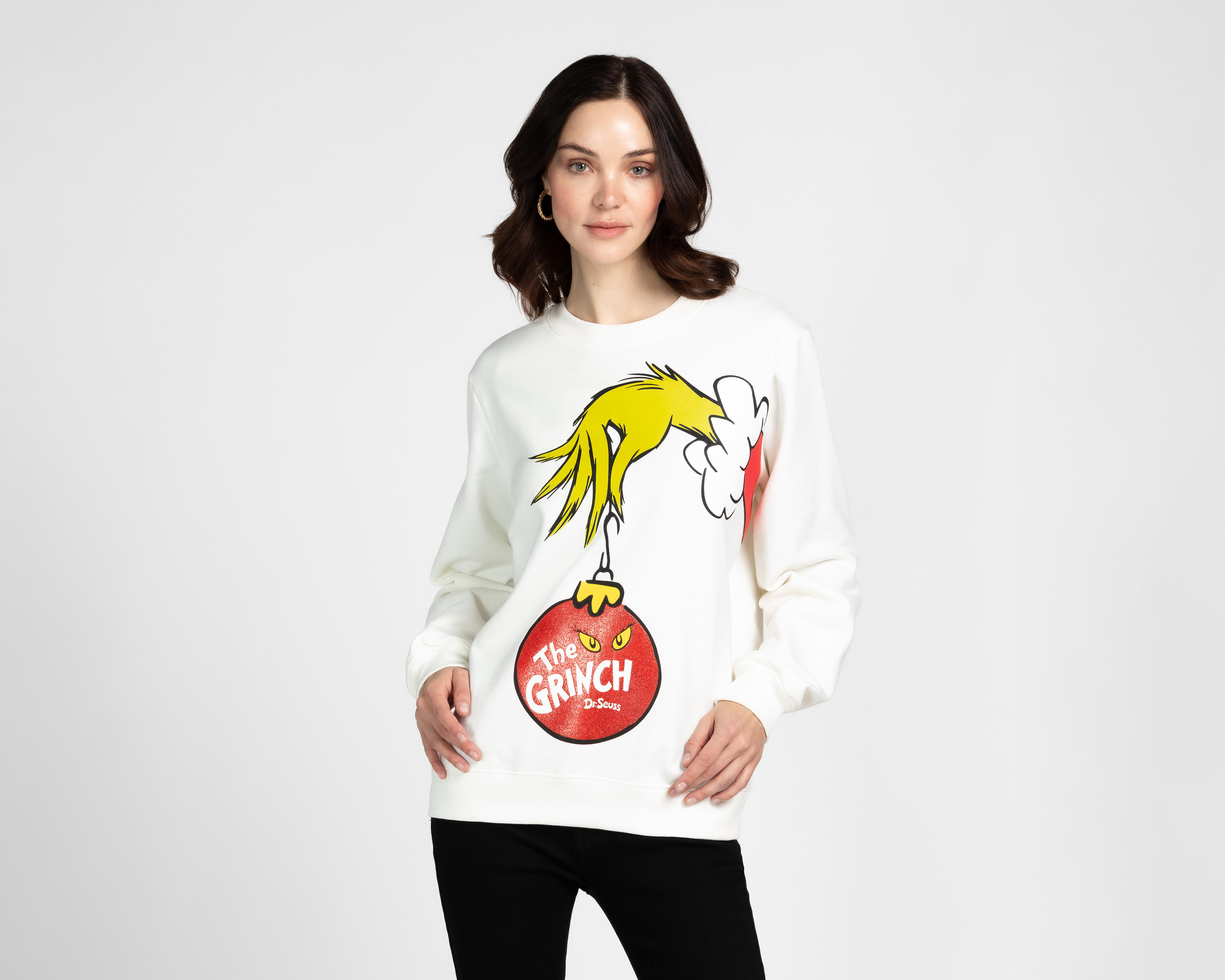 Foto 2 pulgar | Sudadera The Grinch Dr. Seuss para Mujer