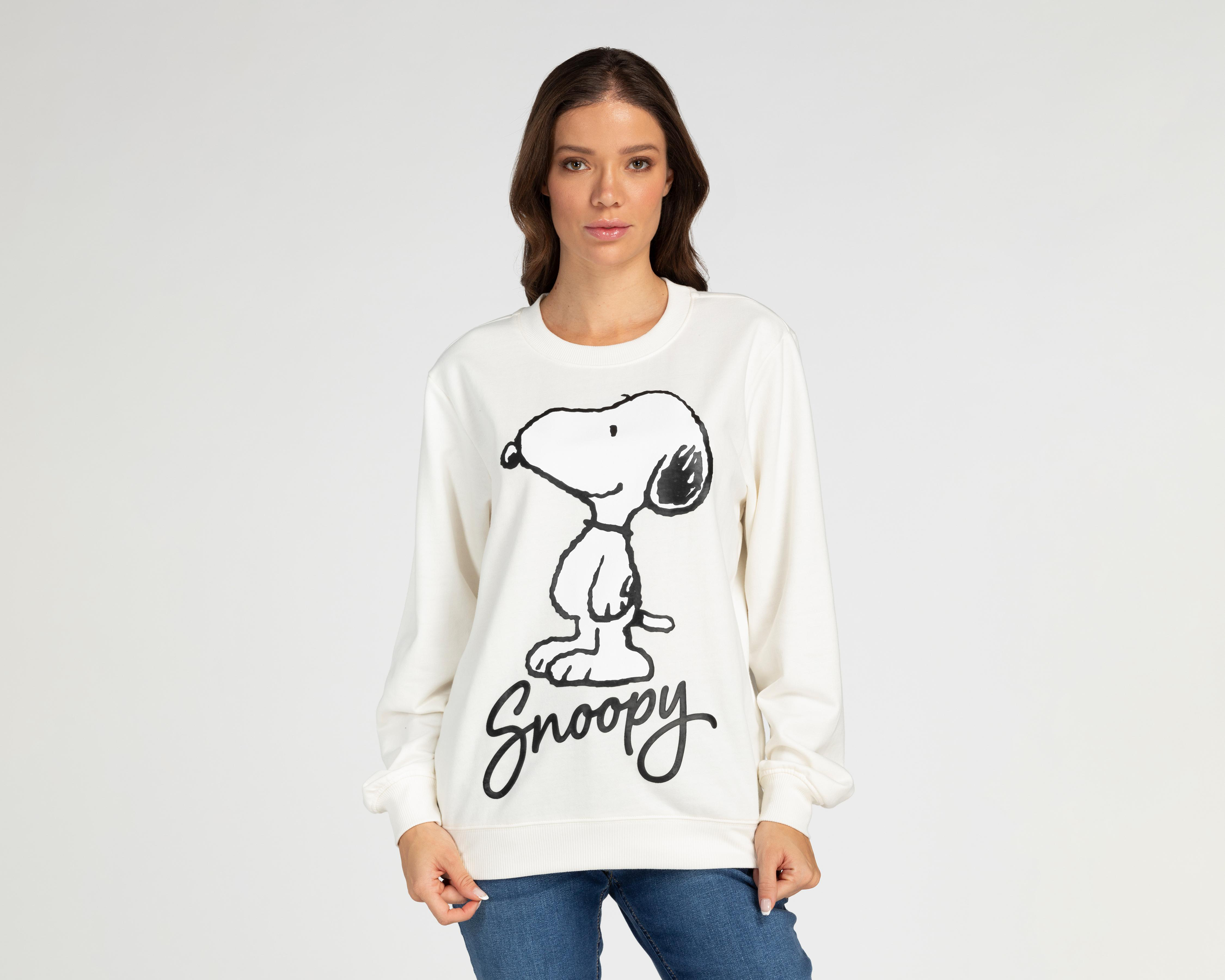 Foto 1 | Sudadera de Snoopy Peanuts para Mujer