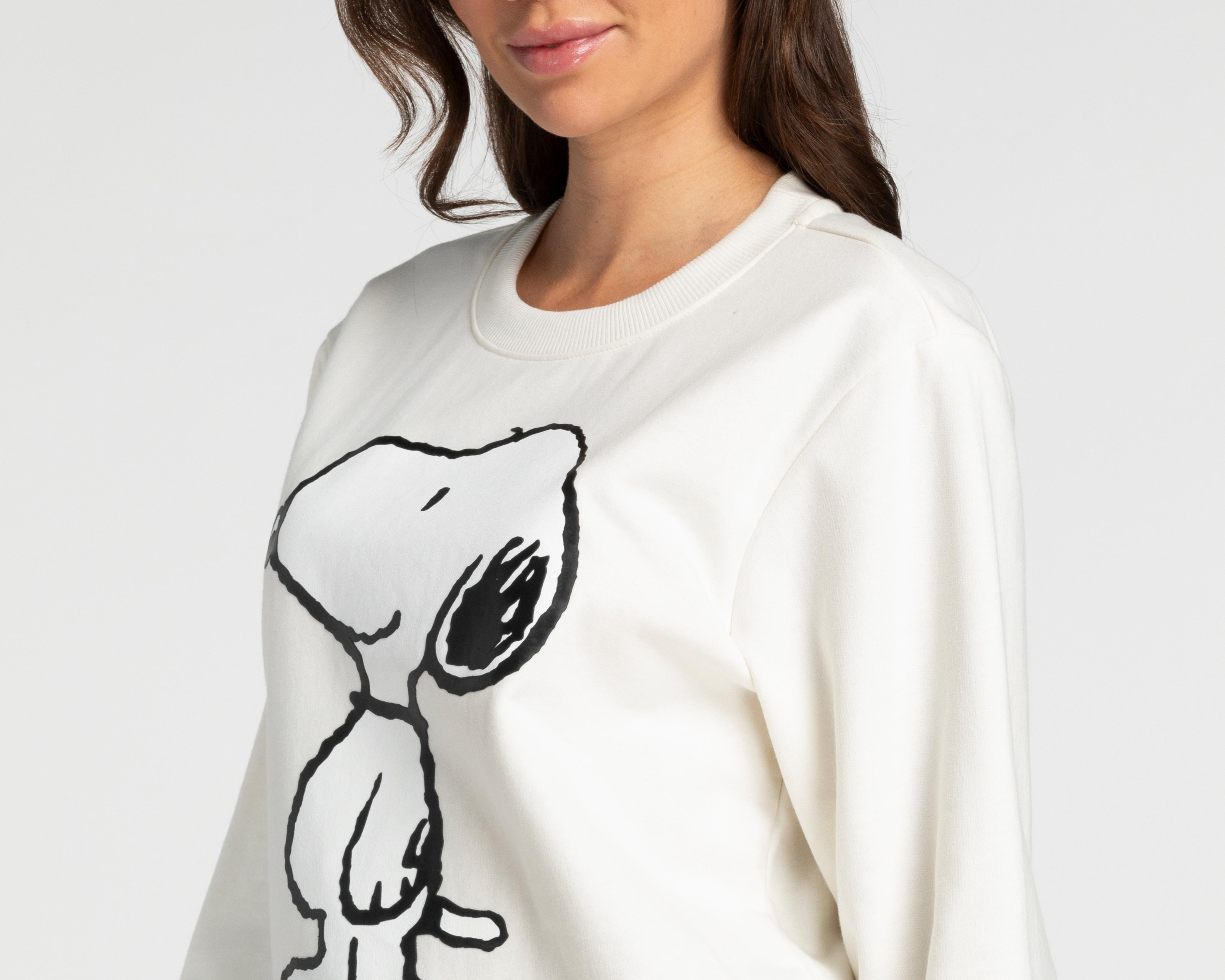 Foto 4 pulgar | Sudadera de Snoopy Peanuts para Mujer