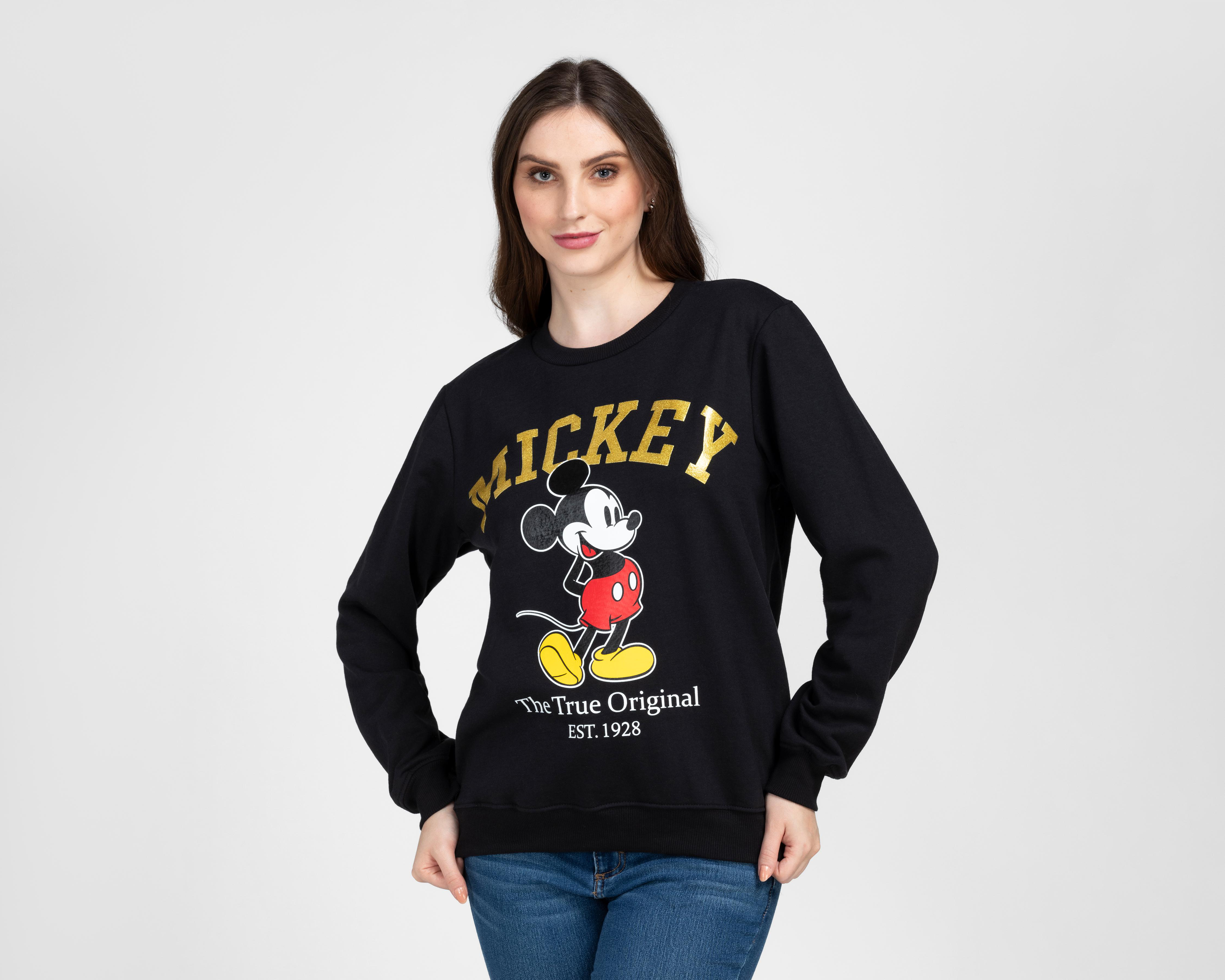 Foto 1 | Sudadera Mickey Mouse Disney para Mujer