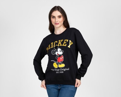 Foto 1 | Sudadera Mickey Mouse Disney para Mujer