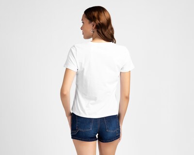 Foto 2 | Playera Disney Manga Corta para Mujer