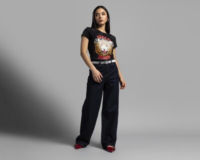 Foto 2 | Playera Thinner Manga Corta para Mujer