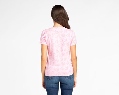 Foto 3 | Playera Bob Esponja Manga Corta para Mujer