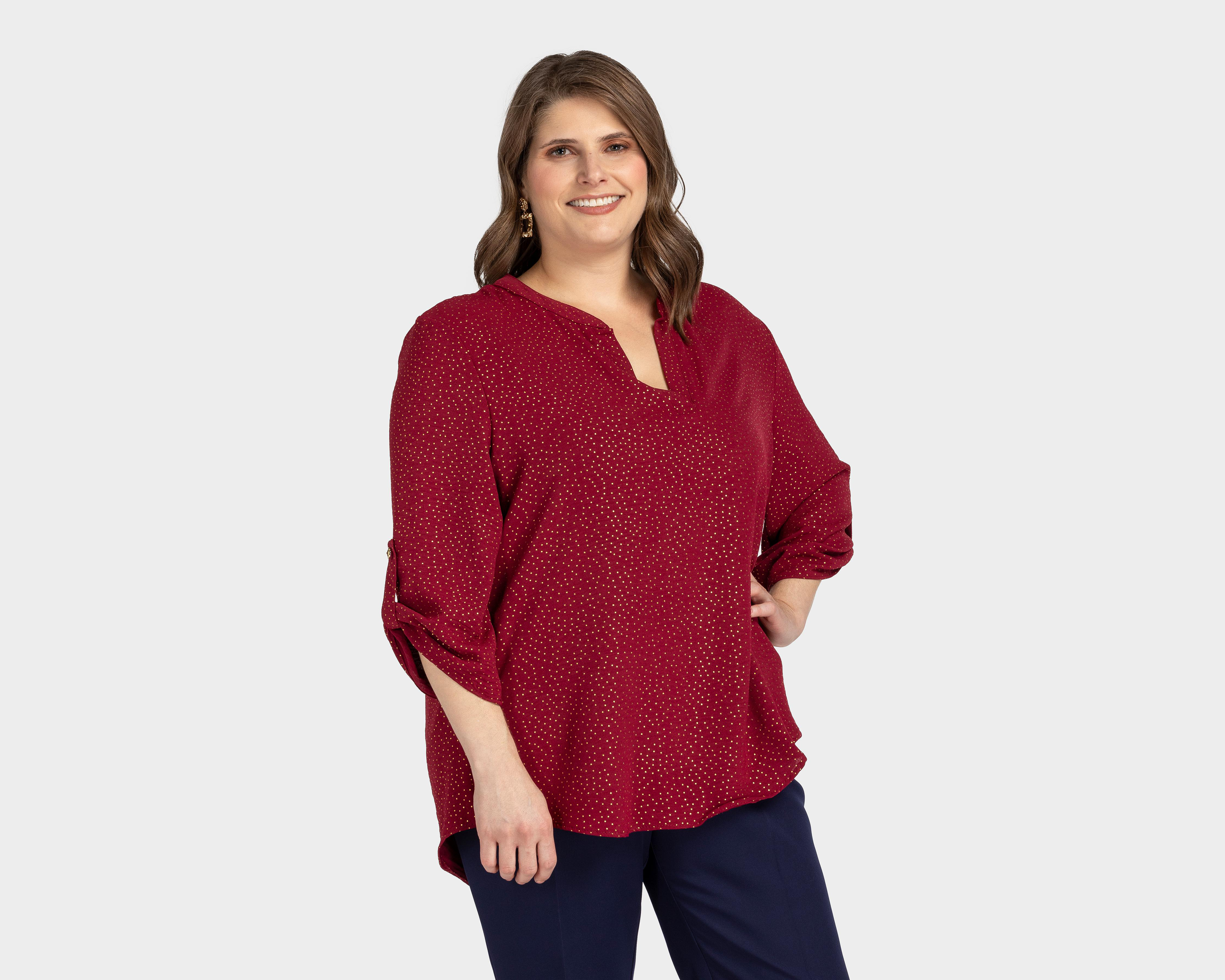 Foto 1 | Blusa Lady Sun Manga Larga para Mujer