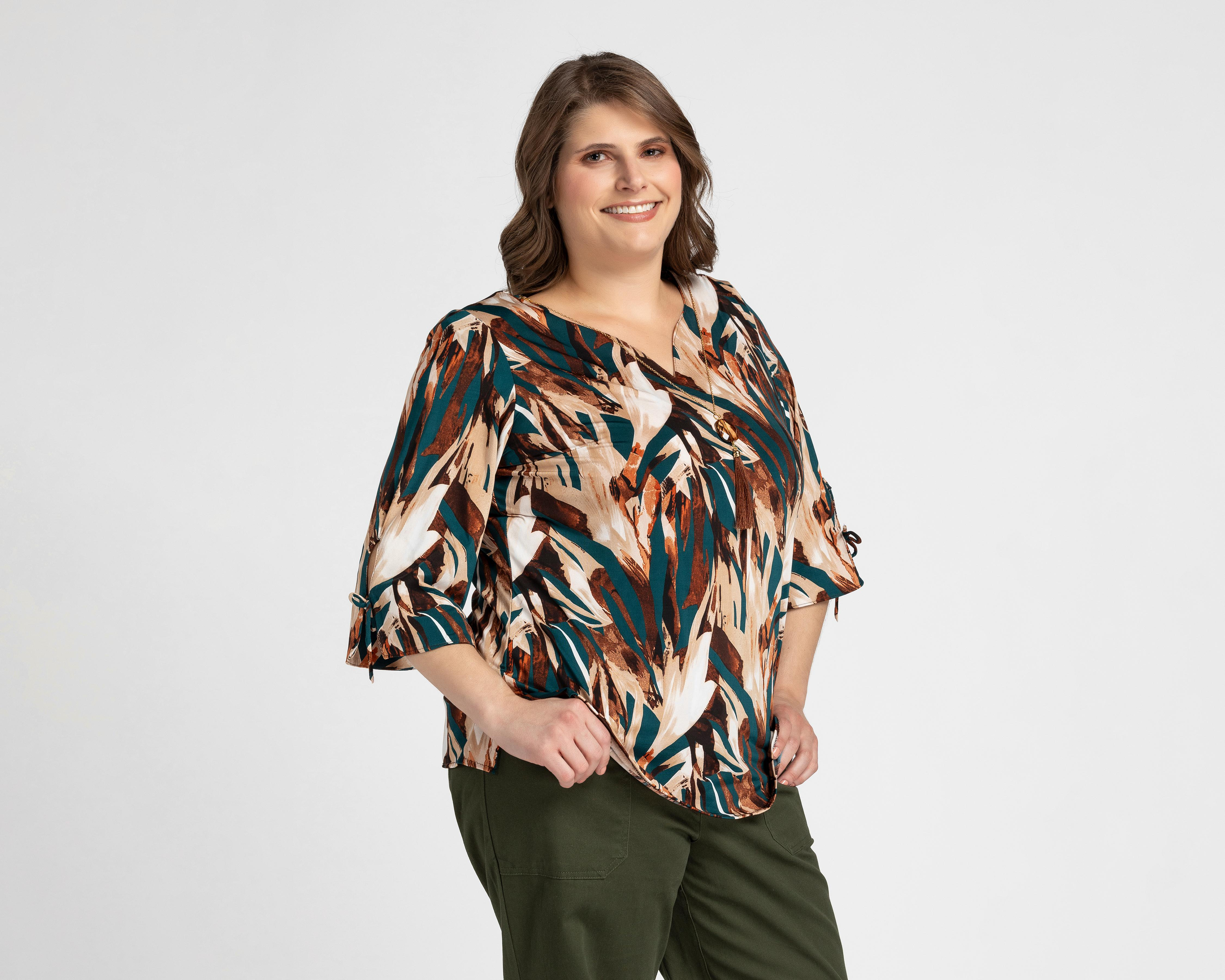 Foto 1 | Blusa Paloma con Collar para Mujer