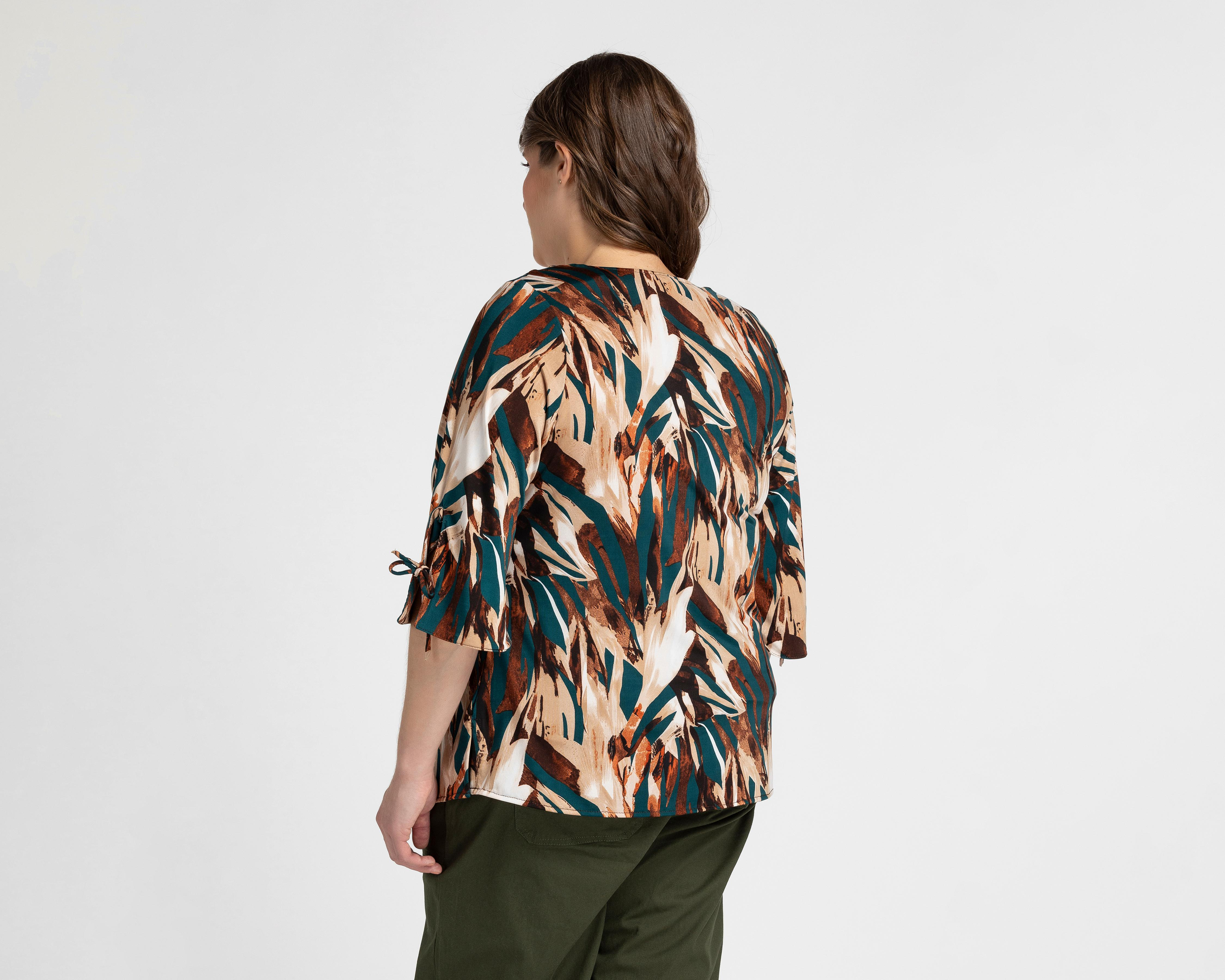 Foto 4 pulgar | Blusa Paloma con Collar para Mujer