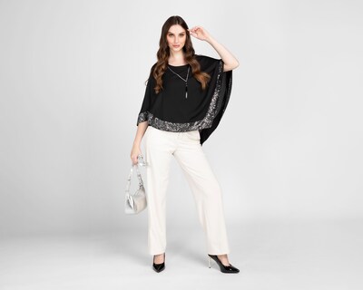 Foto 2 | Blusa Lady Sun con Collar para Mujer