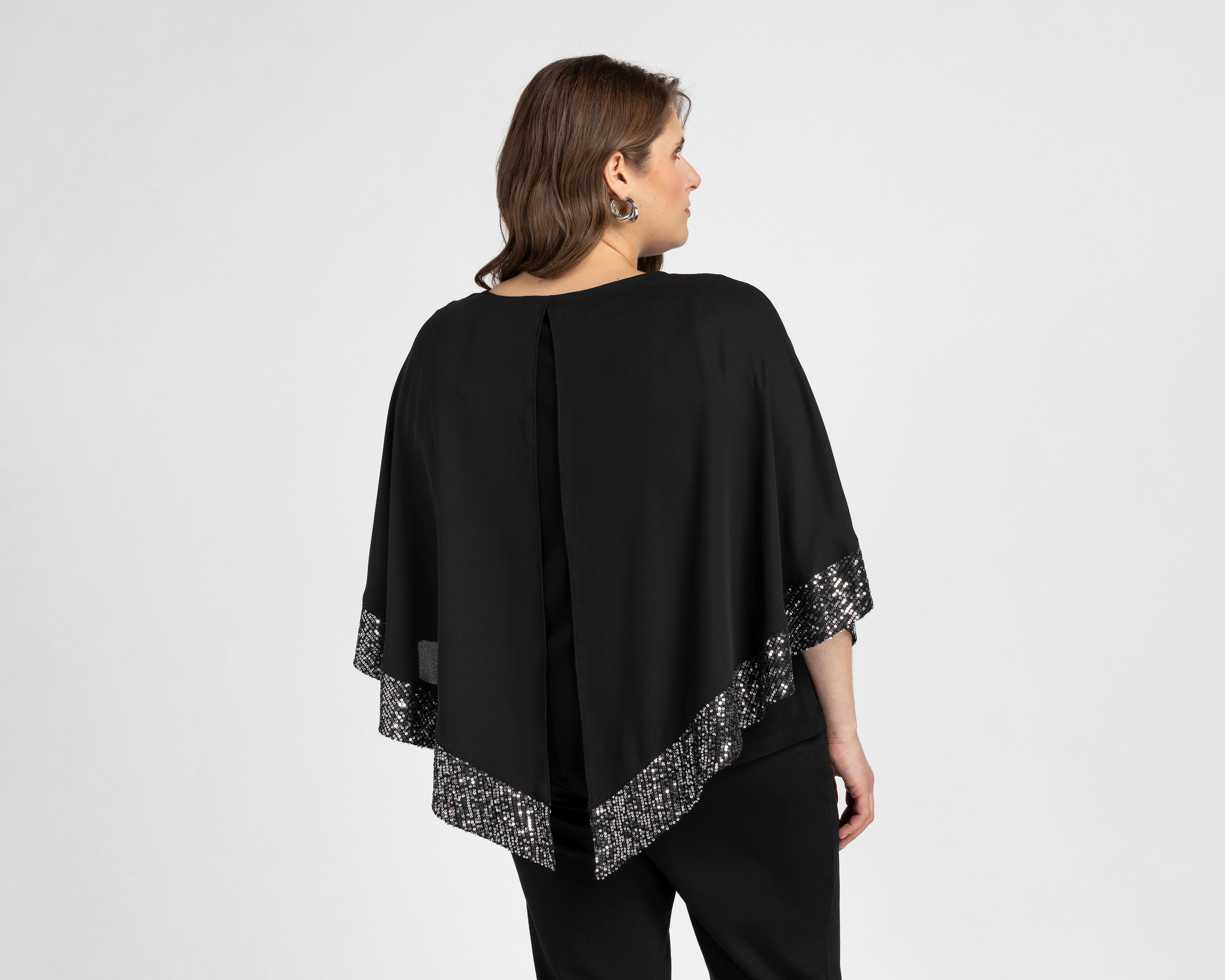 Foto 7 pulgar | Blusa Lady Sun con Collar para Mujer