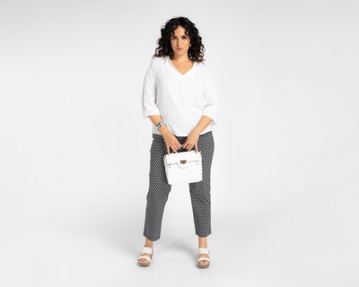 Foto 5 | Blusa Lady Sun con Guipur en Mangas para Mujer