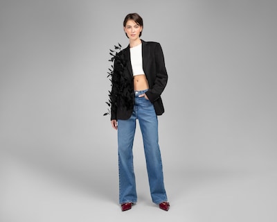 Foto 1 | Jeans Flare Strona para Mujer