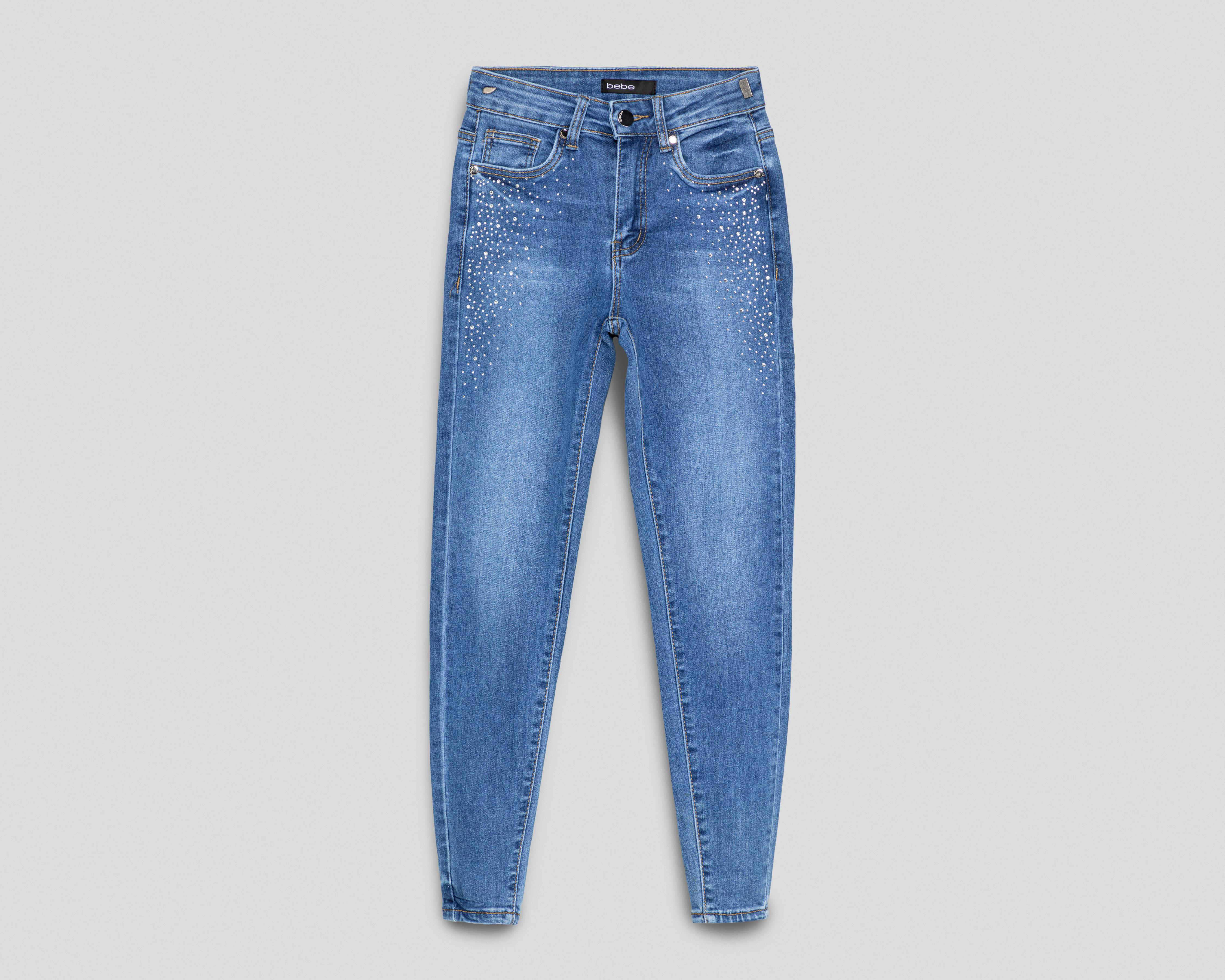 Foto 2 pulgar | Jeans Skinny Bebe para Mujer