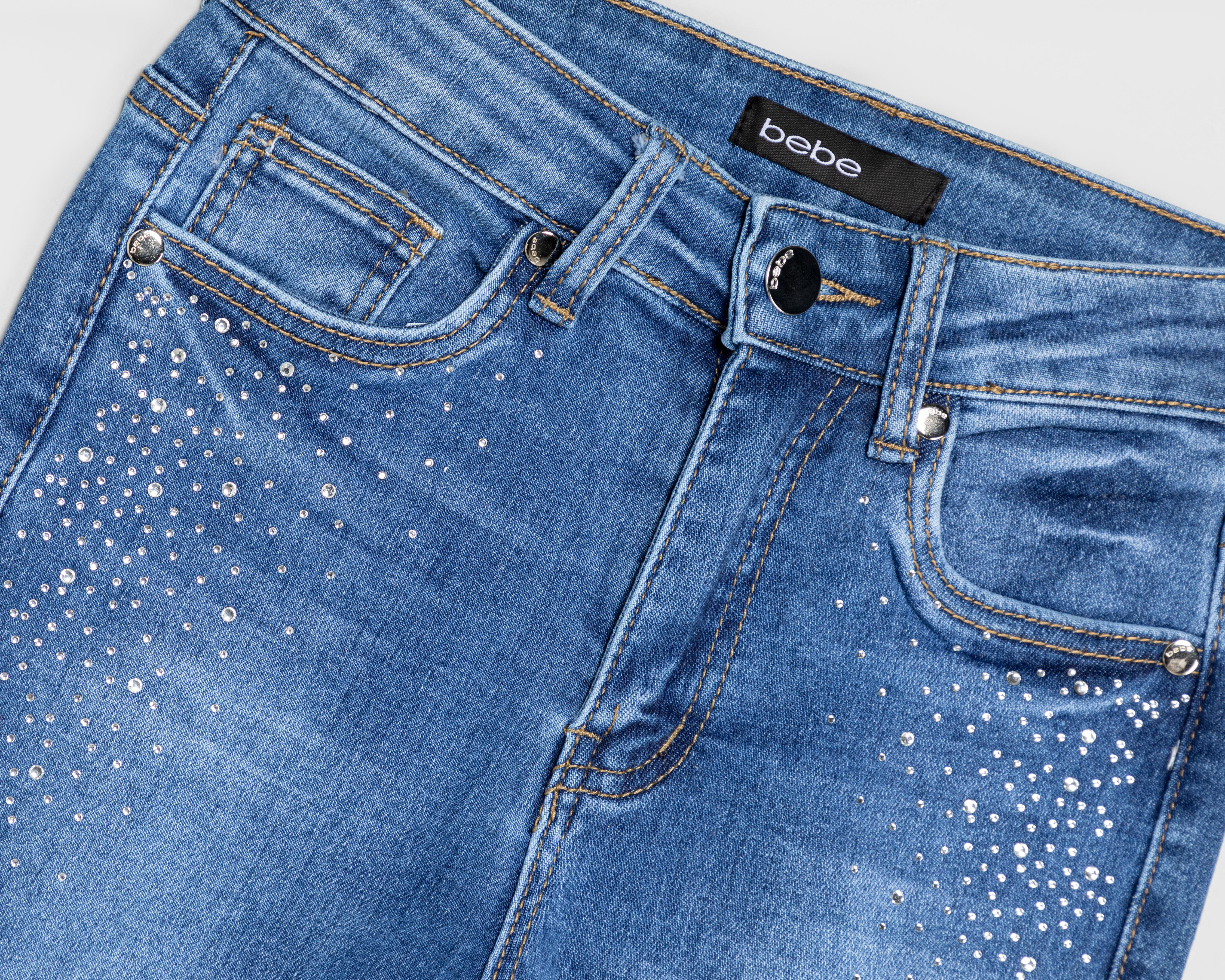 Foto 4 pulgar | Jeans Skinny Bebe para Mujer