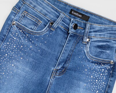 Foto 3 | Jeans Skinny Bebe para Mujer