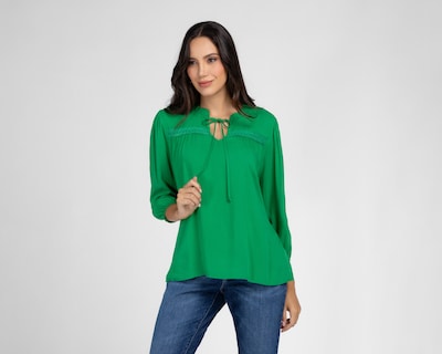 Foto 1 | Blusa Sahara Cuello Redondo para Mujer