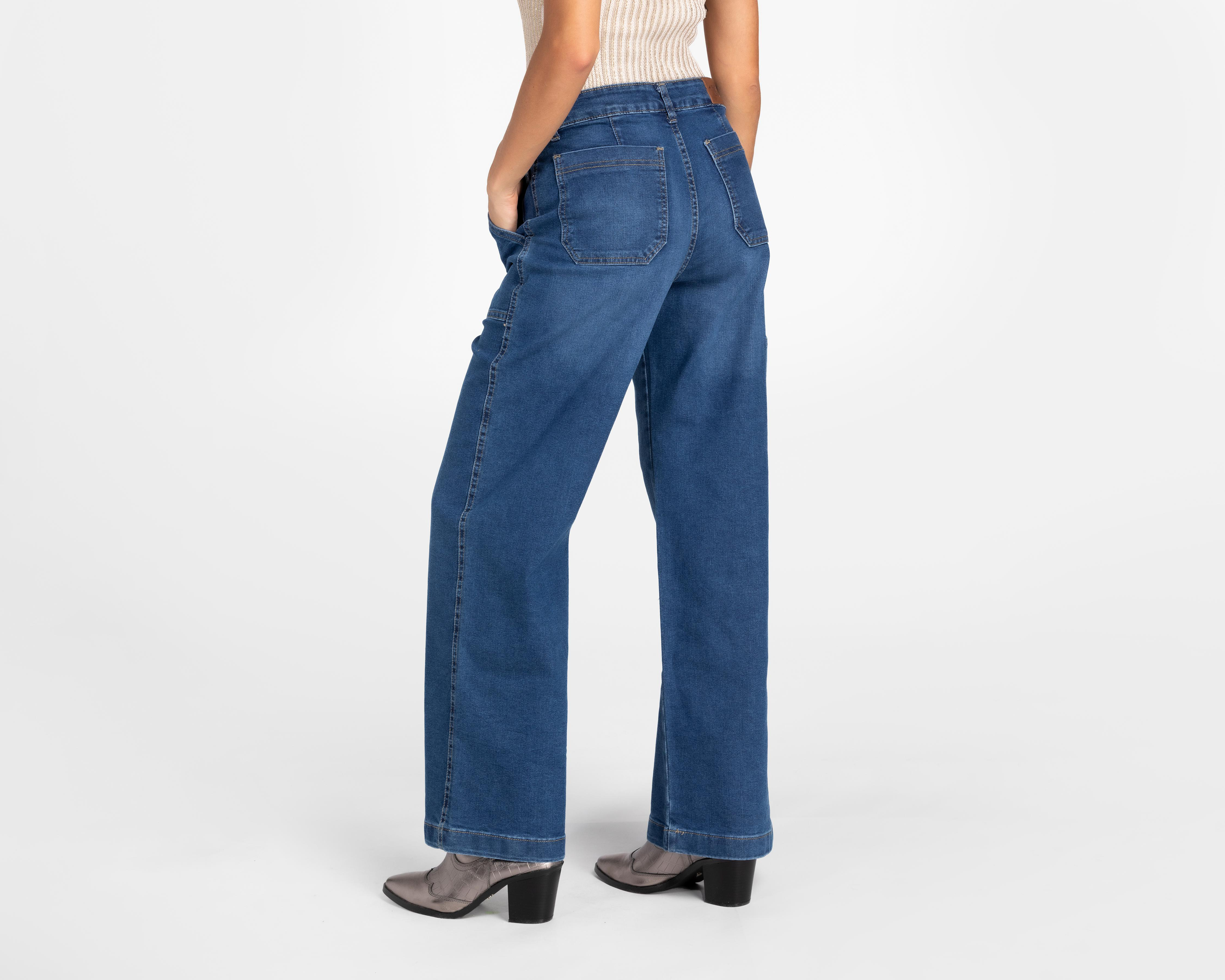 Foto 4 pulgar | Jeans Regular Refill para Mujer