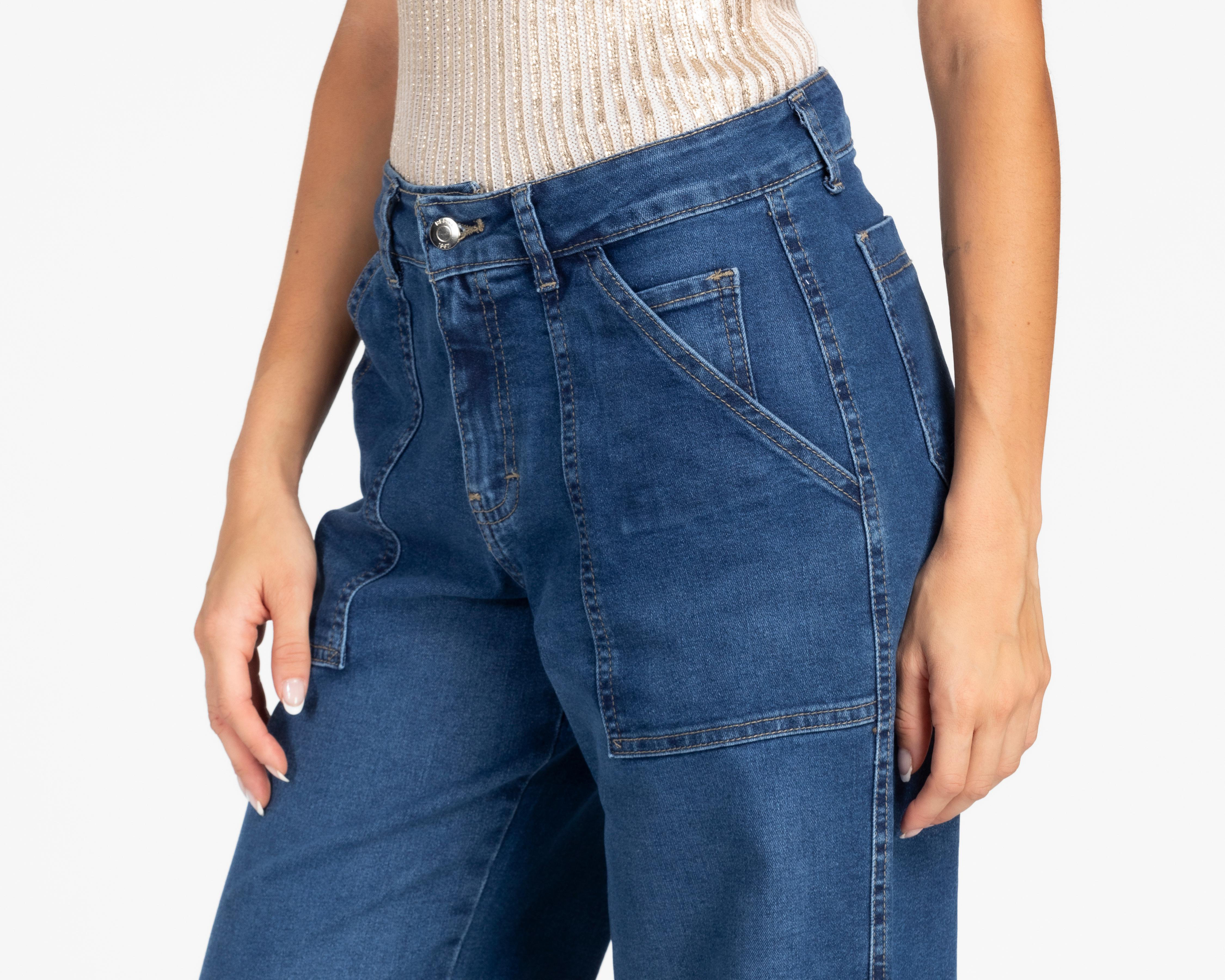 Foto 5 pulgar | Jeans Regular Refill para Mujer