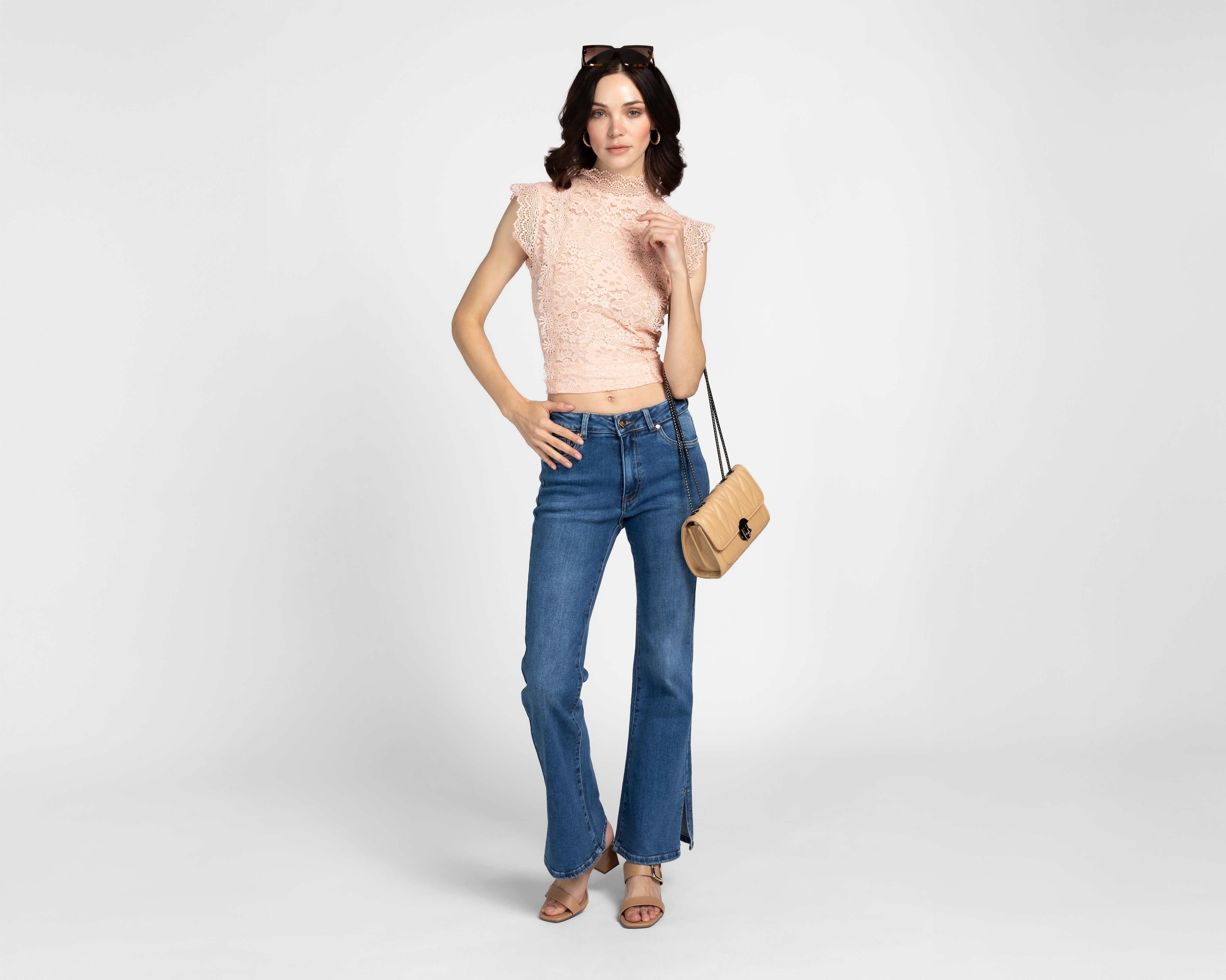 Foto 3 pulgar | Jeans Flare Jennifer Lopez para Mujer