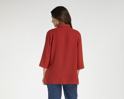 Foto 3 | Blusa Sahara Roja para Mujer
