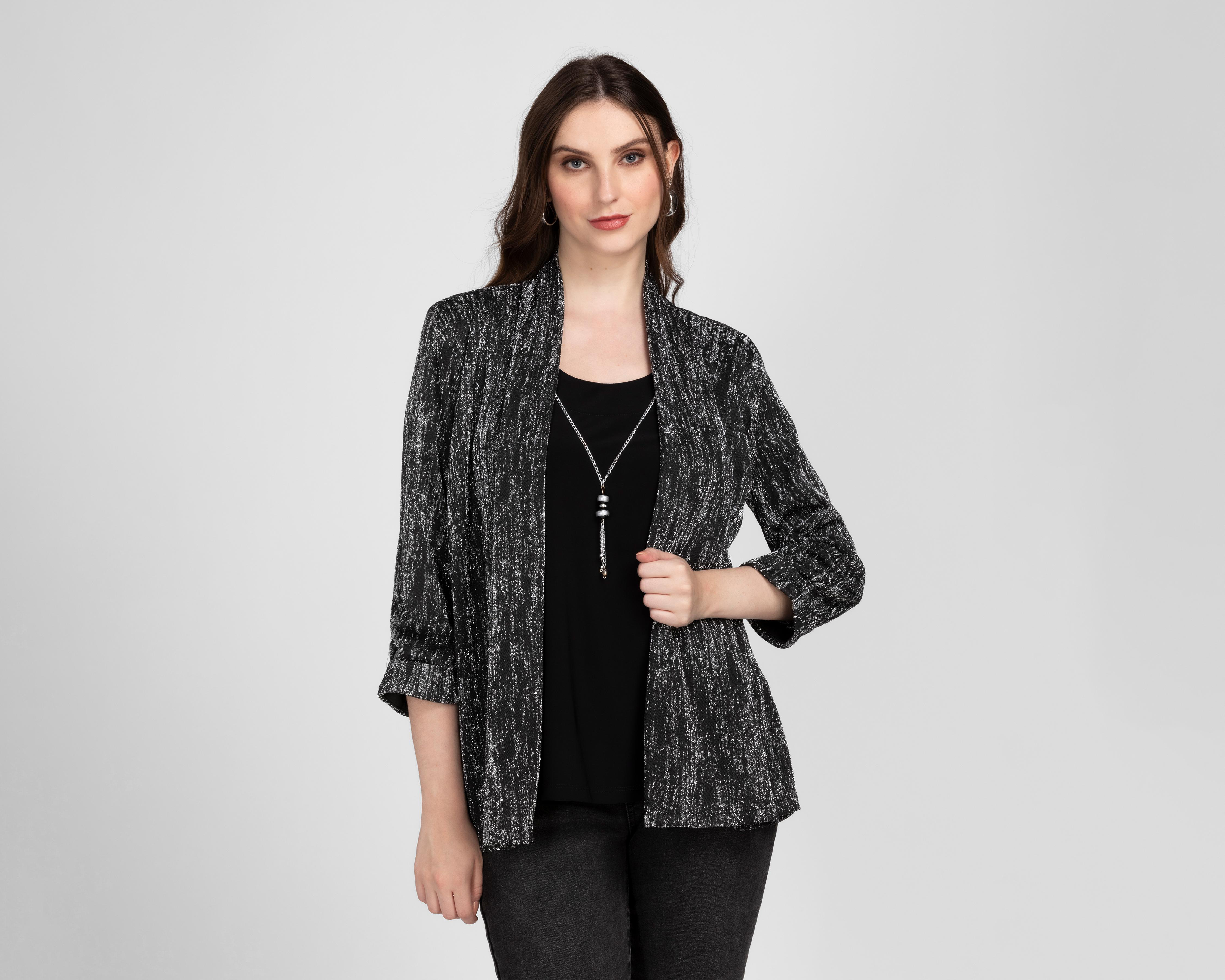 Cárdigan Lady Sun con Collar para Mujer