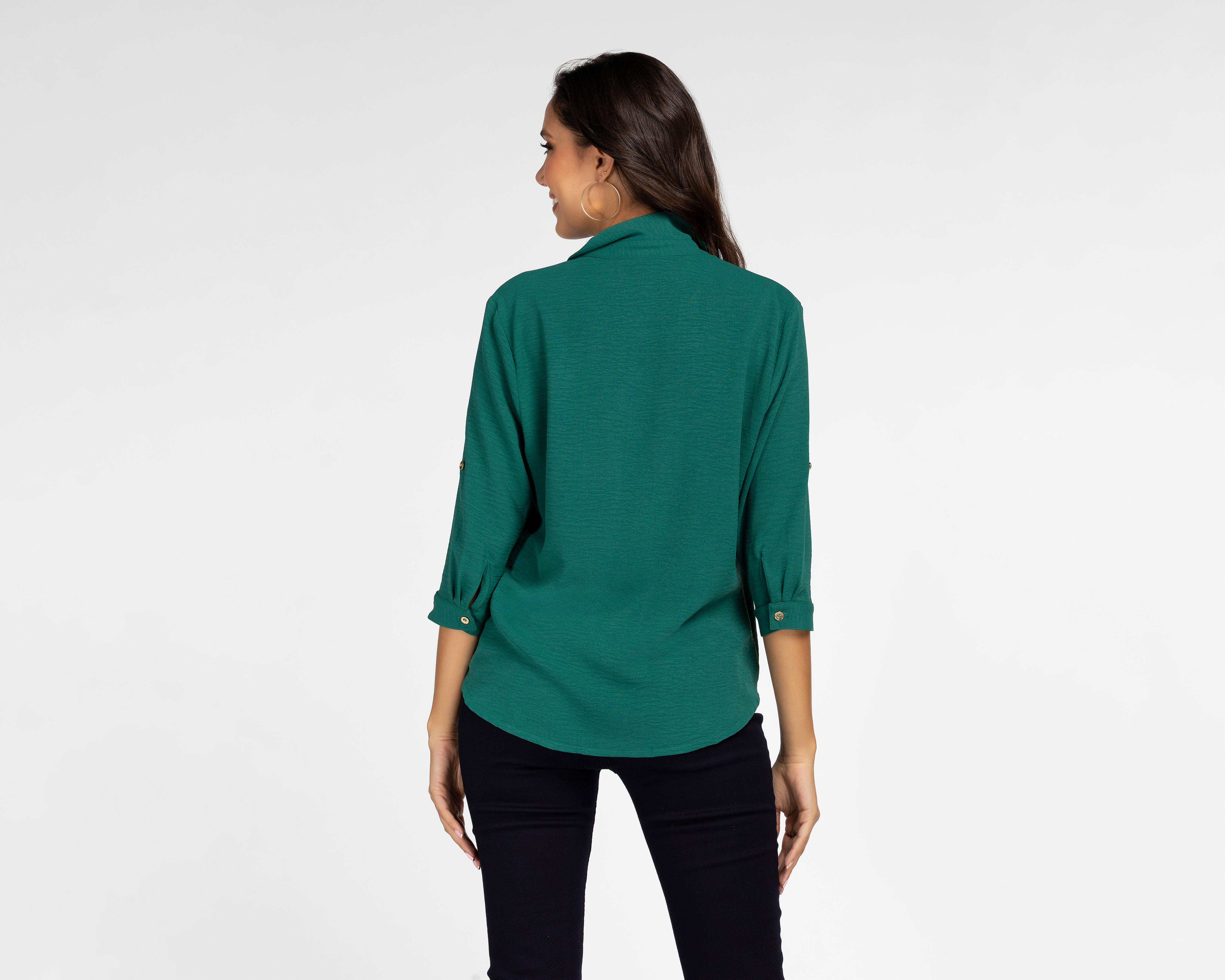 Foto 3 | Blusa Sahara con Botones para Mujer