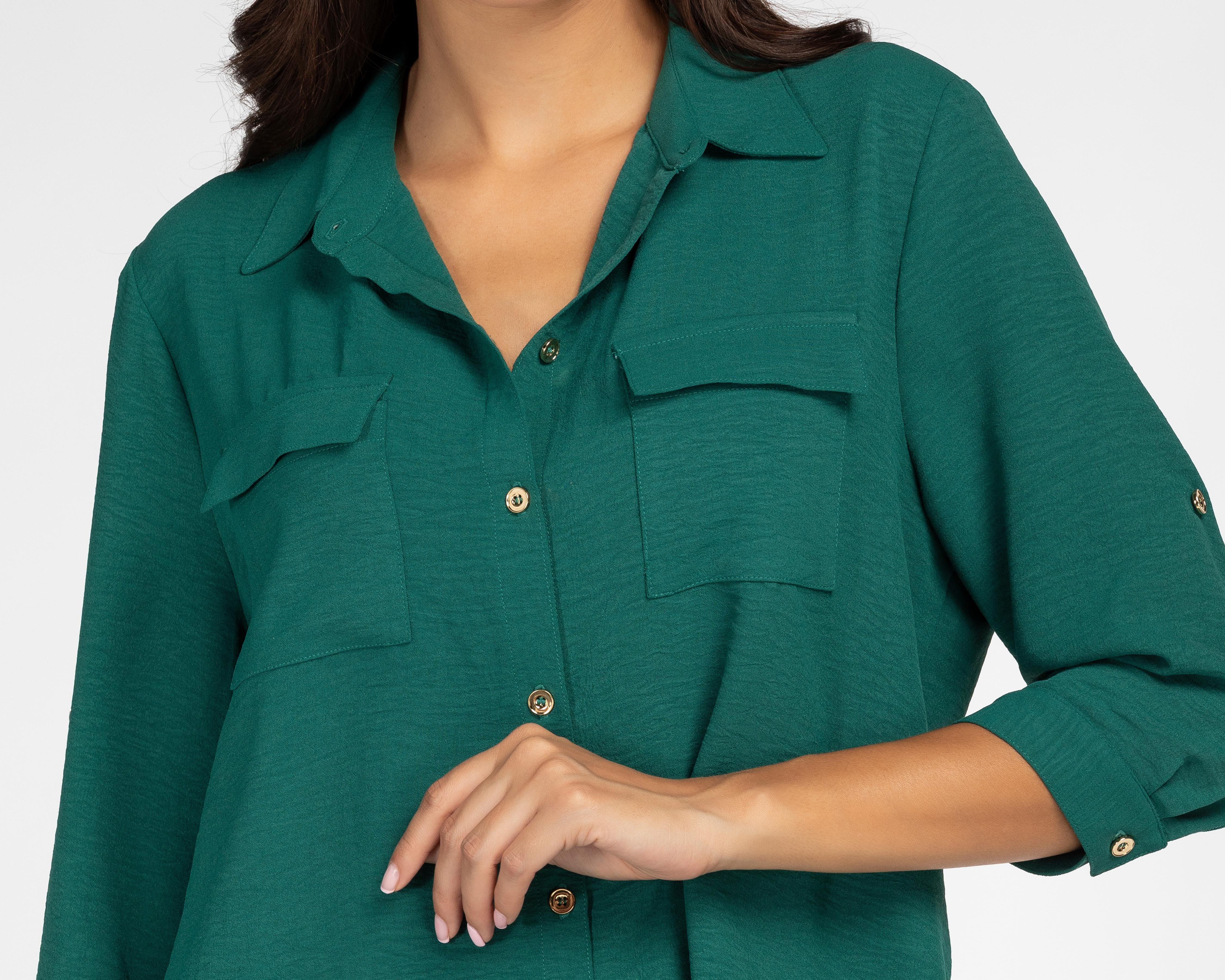 Foto 4 | Blusa Sahara con Botones para Mujer