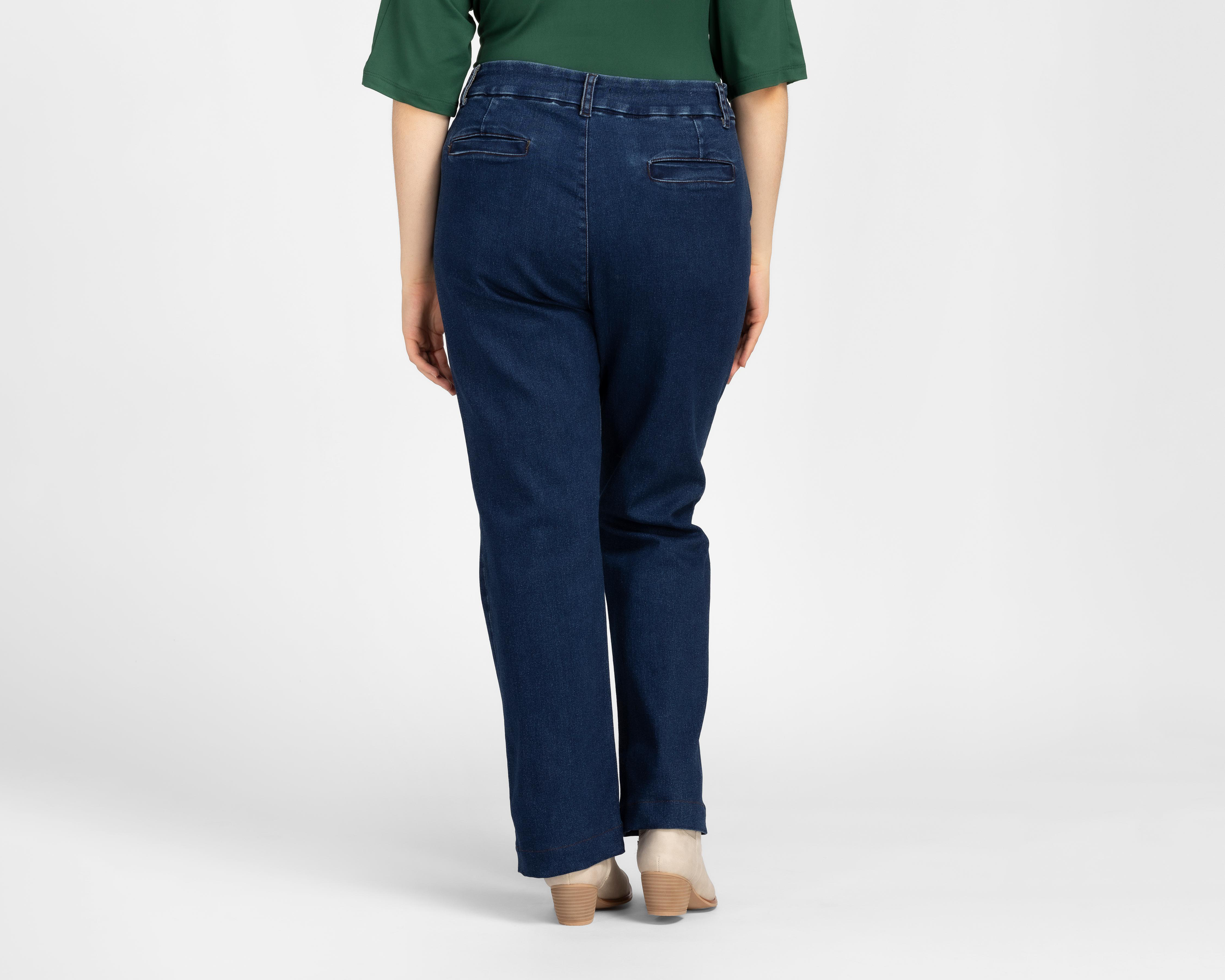 Foto 4 pulgar | Jeans Recto Sahara para Mujer