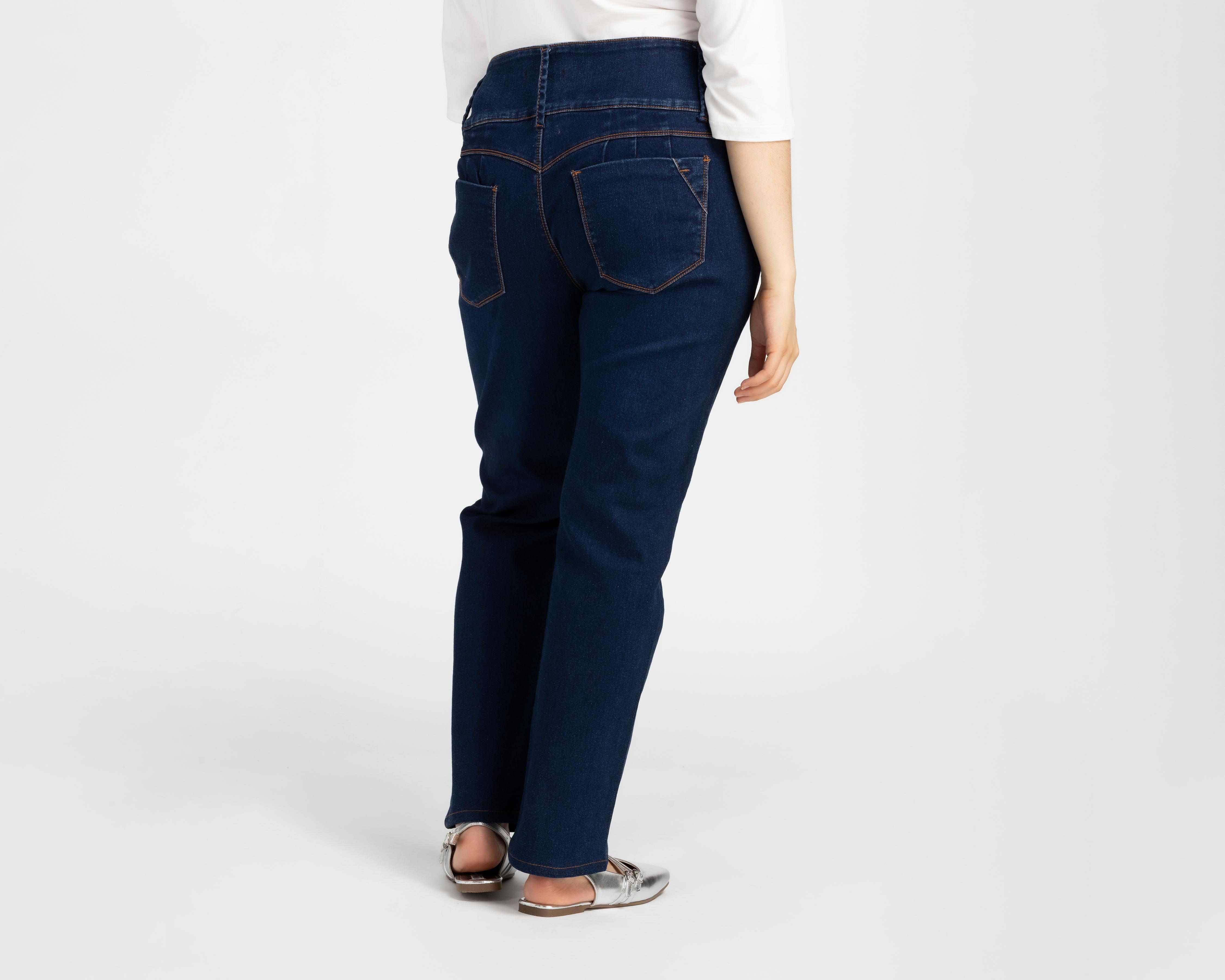 Foto 4 pulgar | Jeans Recto Sahara para Mujer