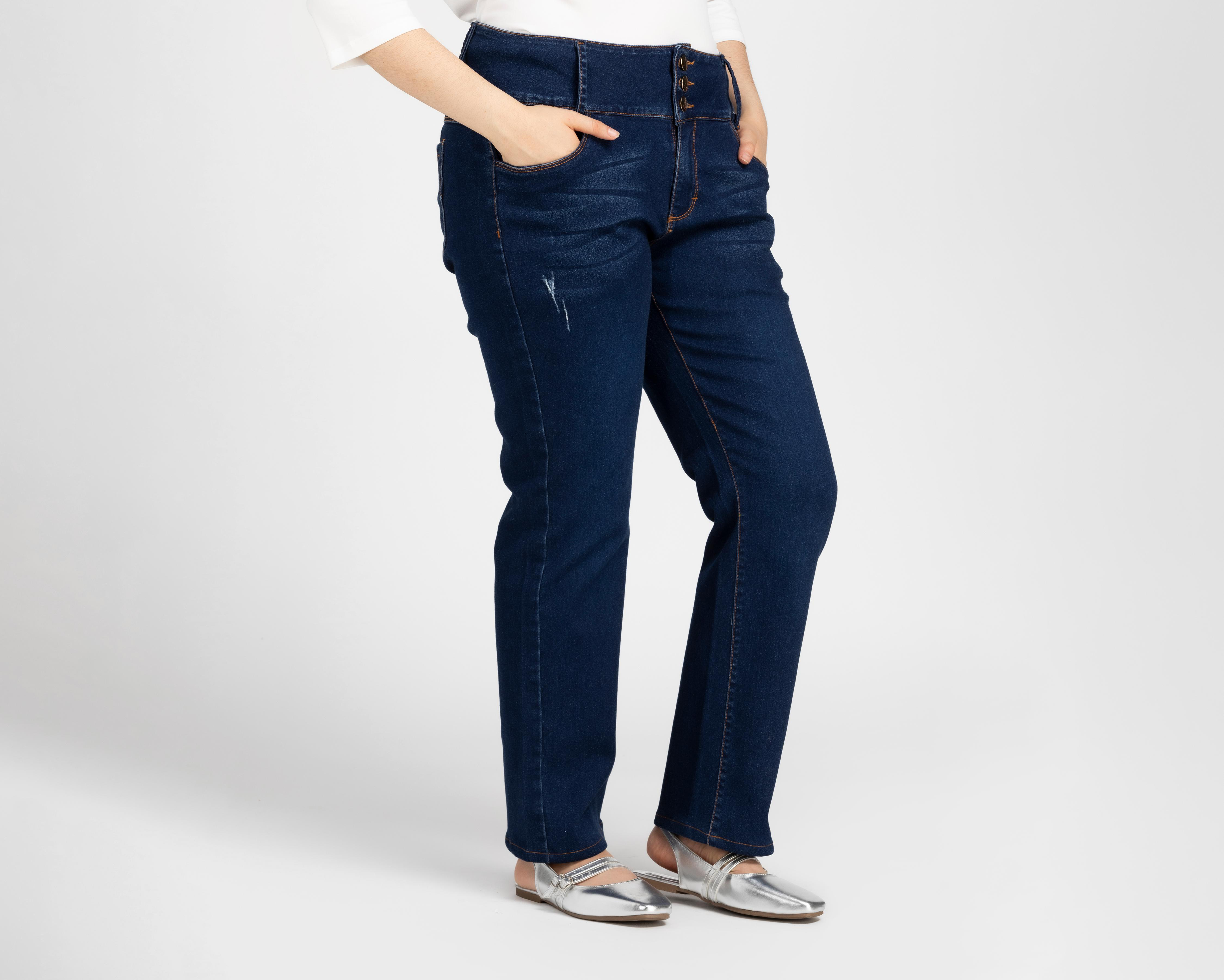 Foto 4 | Jeans Recto Sahara para Mujer