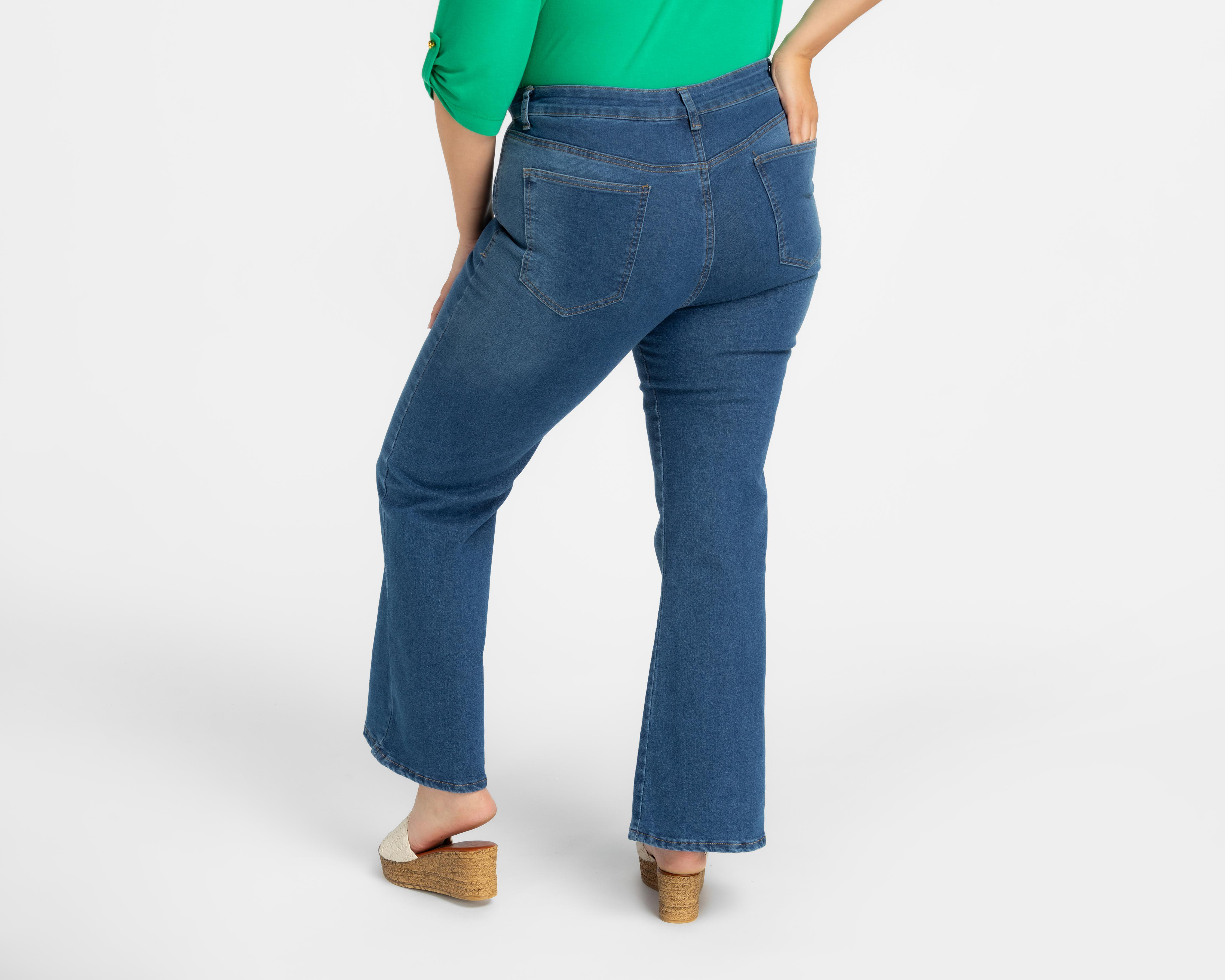 Foto 7 pulgar | Jeans Flare Sahara para Mujer