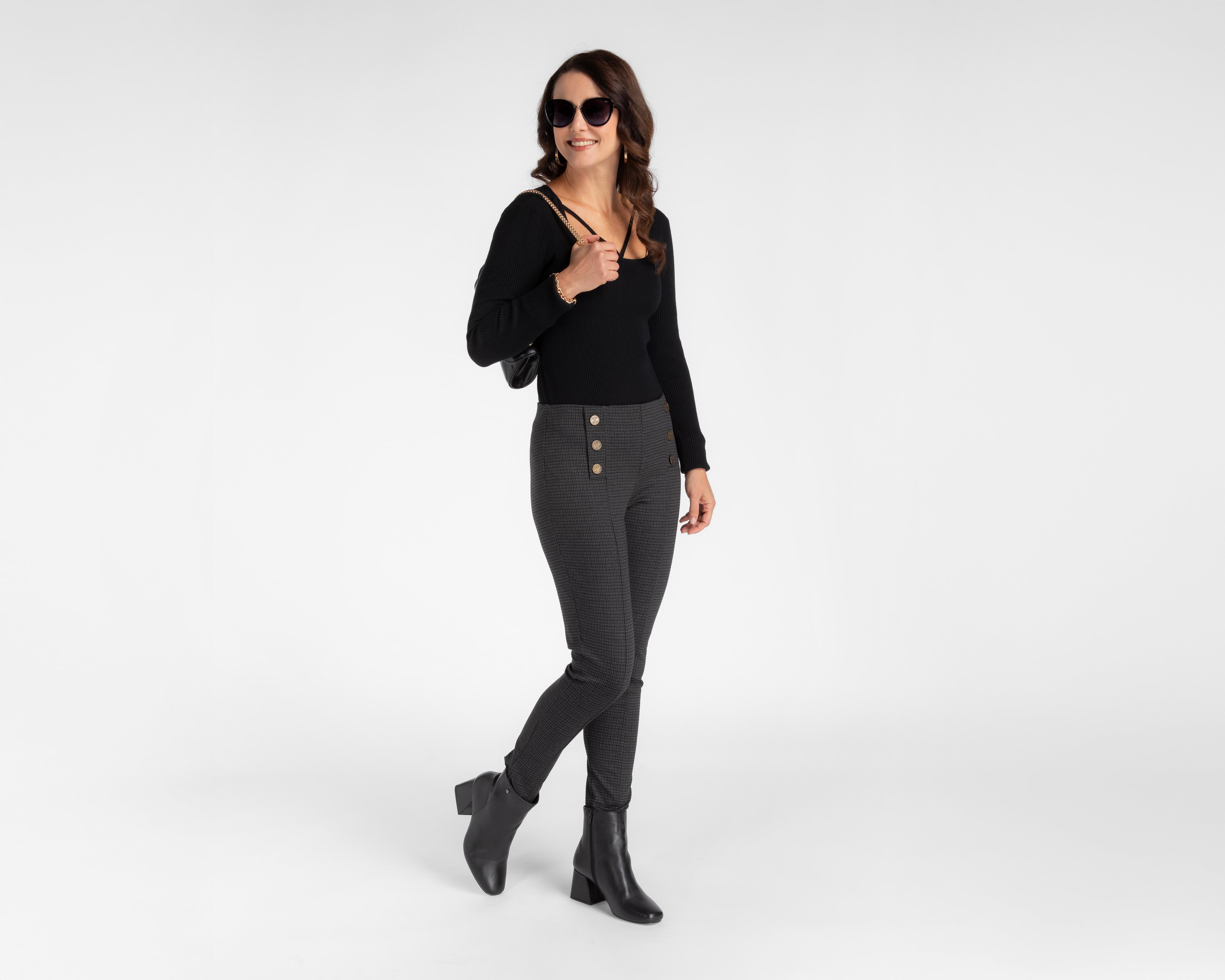 Foto 2 | Leggings con Botones Sahara para Mujer