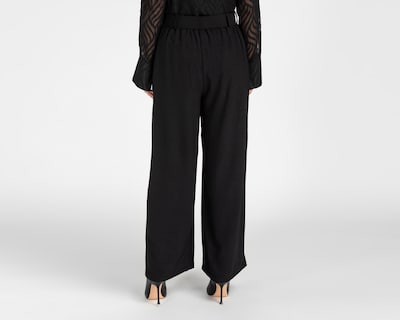 Foto 3 | Pantalón Ancho Sahara Negro para Mujer