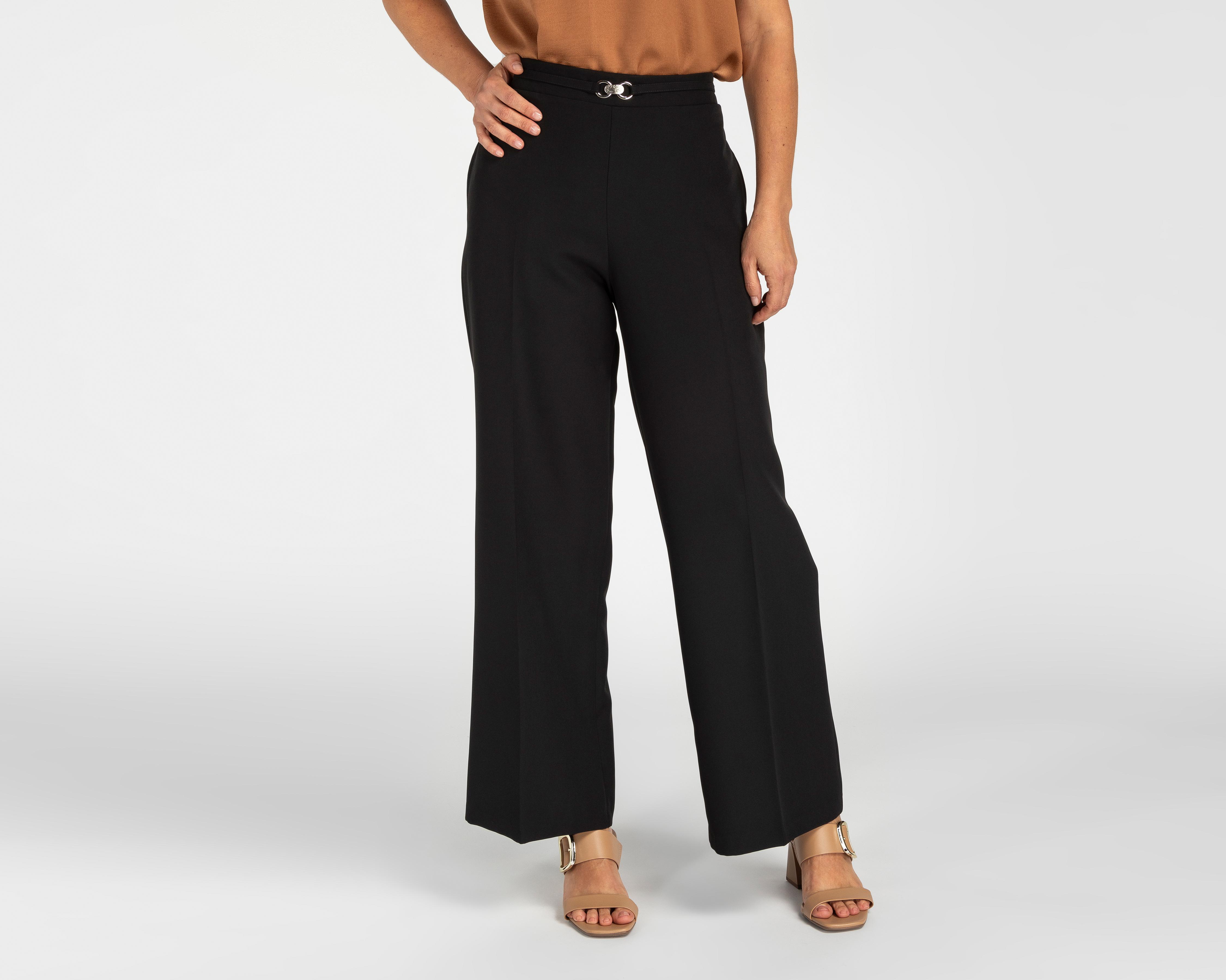 Foto 2 pulgar | Pantalón de Vestir Sahara Tiro Alto para Mujer