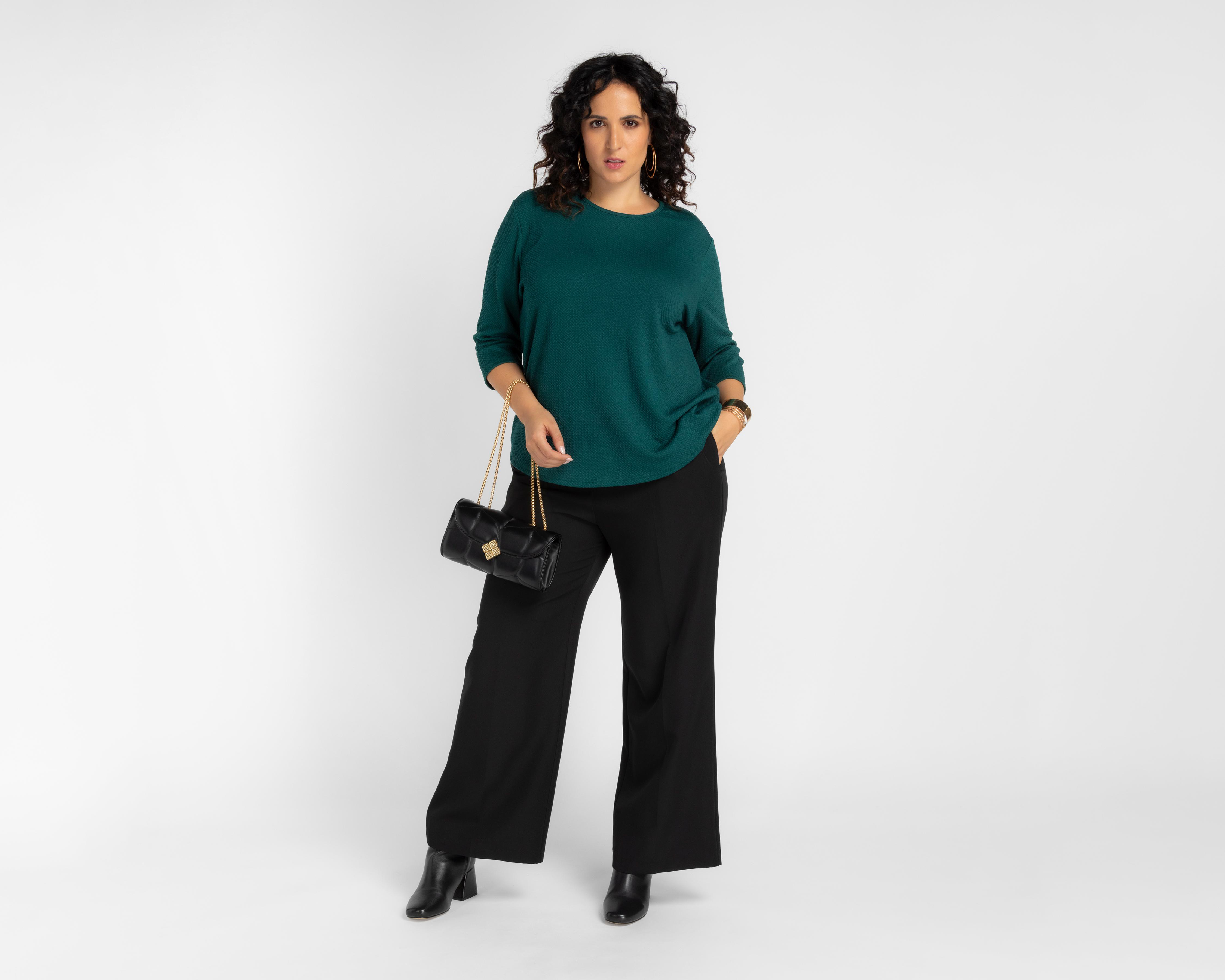 Foto 6 pulgar | Pantalón de Vestir Sahara Tiro Alto para Mujer