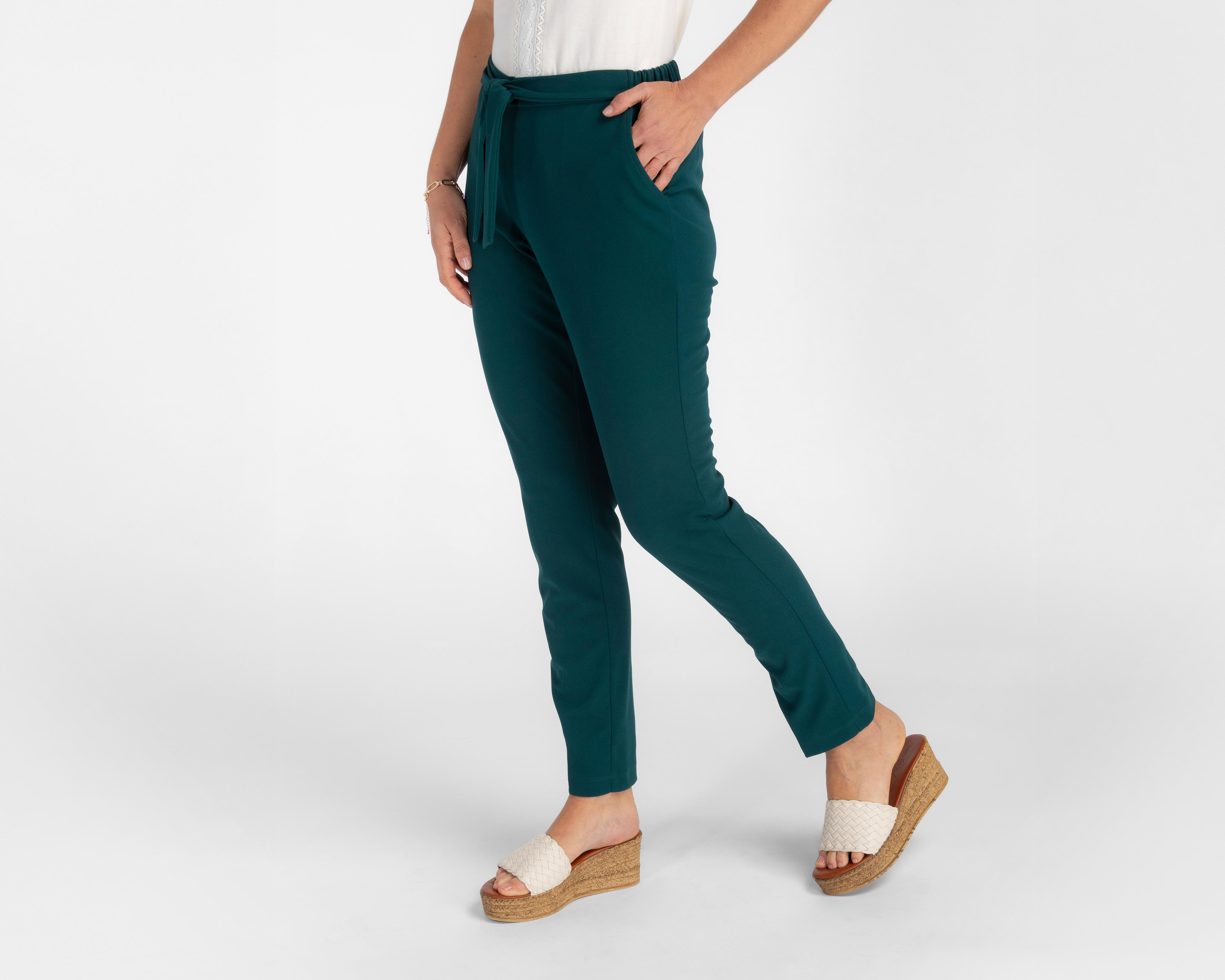 Pantalón de Vestir Sahara con Cinturón para Mujer