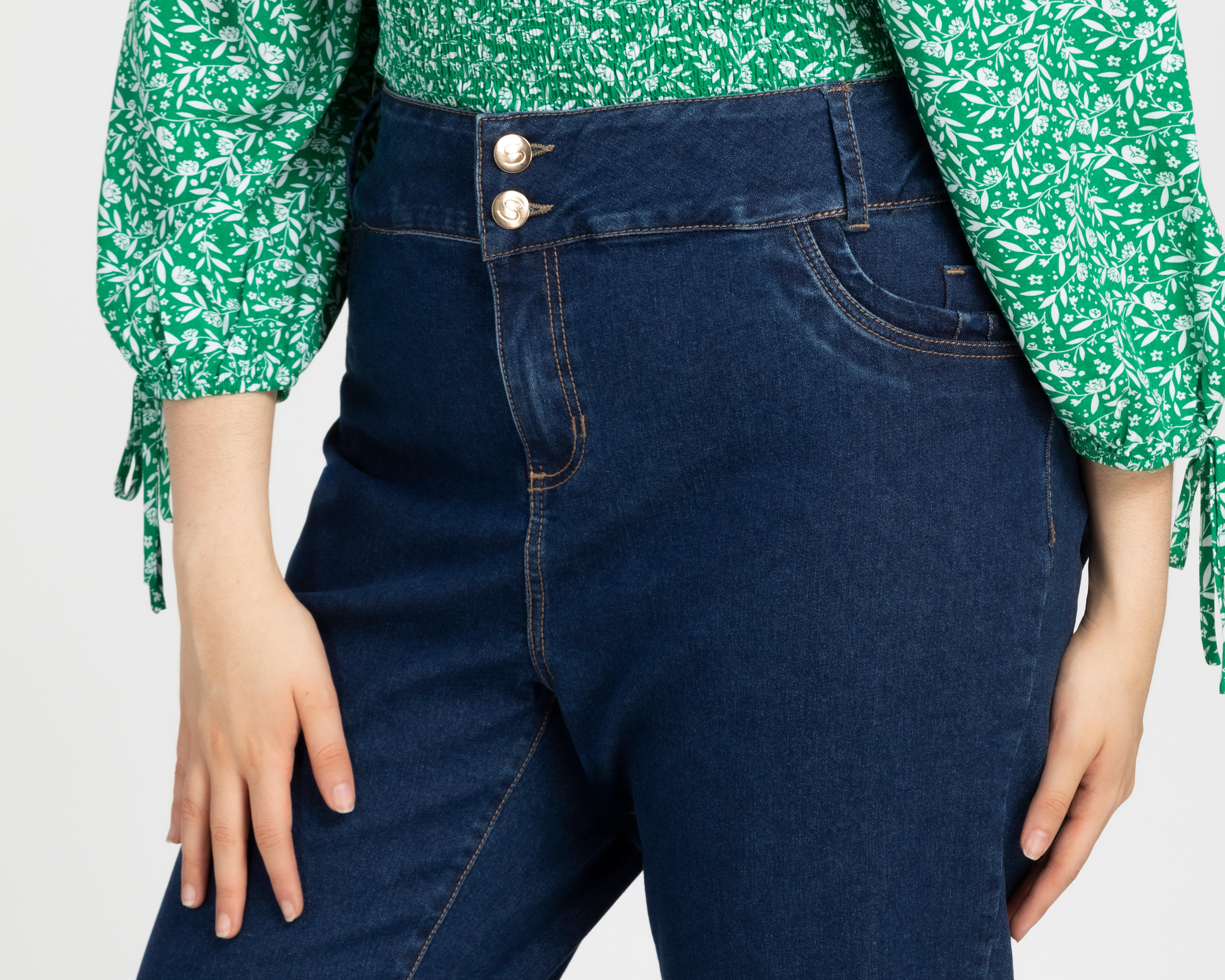 Foto 5 pulgar | Jeans Recto Sahara para Mujer