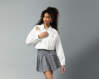 Foto 2 | Chamarra de Mezclilla con Botones Forever 21 para Mujer