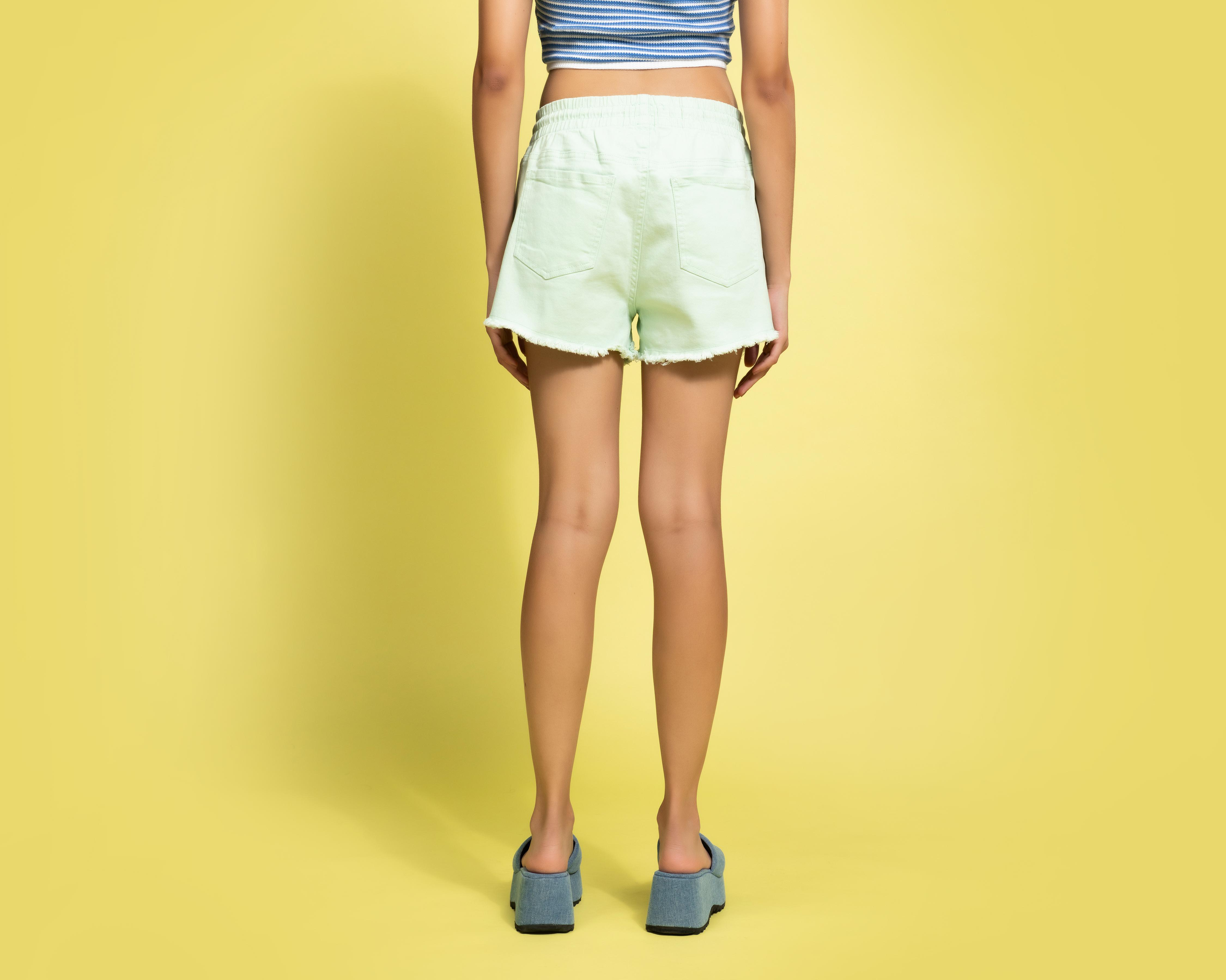 Foto 4 pulgar | Short Forever 21 para Mujer