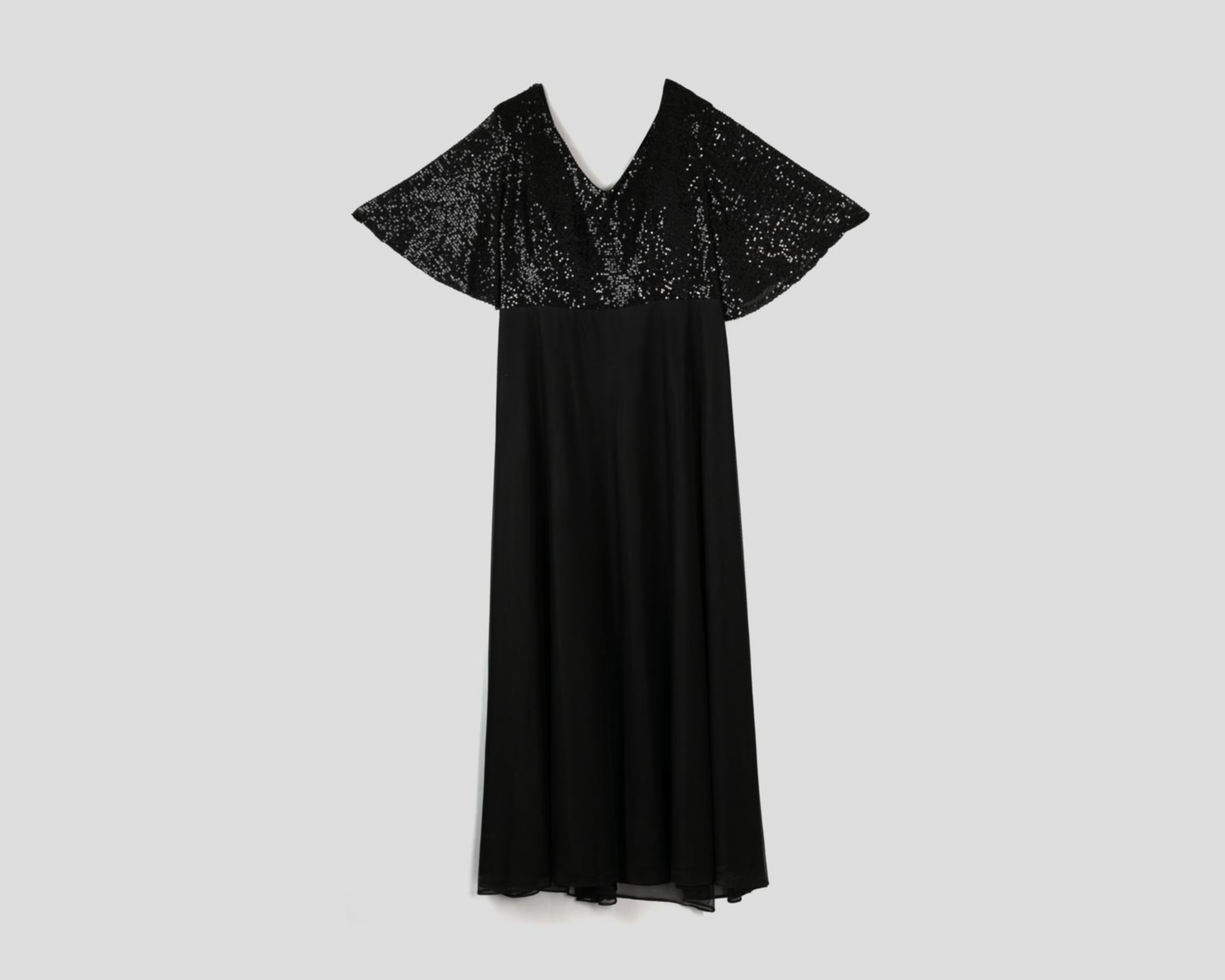 Foto 2 pulgar | Vestido de Fiesta Sahara Largo con Lentejuelas para Mujer