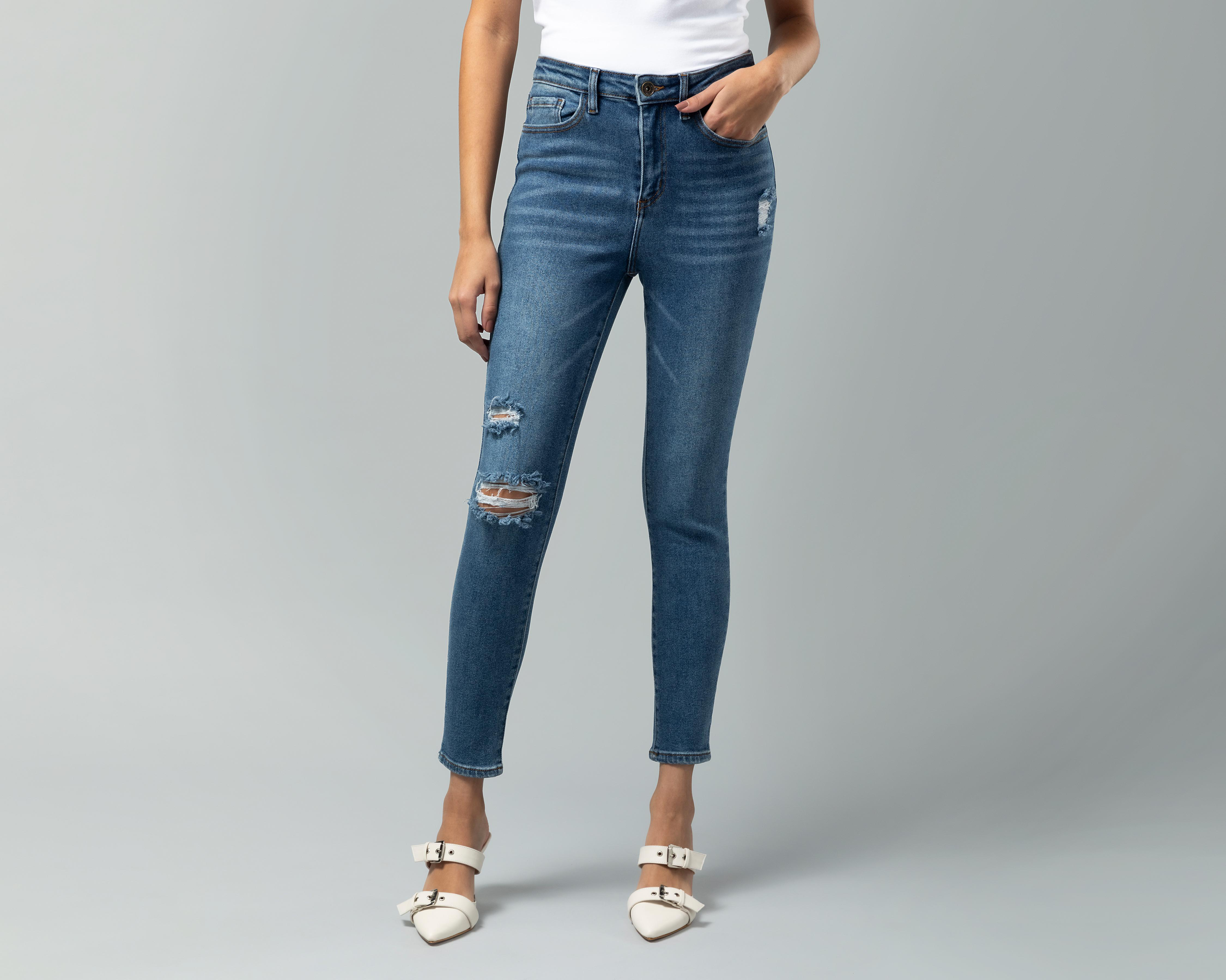 Foto 2 | Jeans Skinny Forever 21 para Mujer