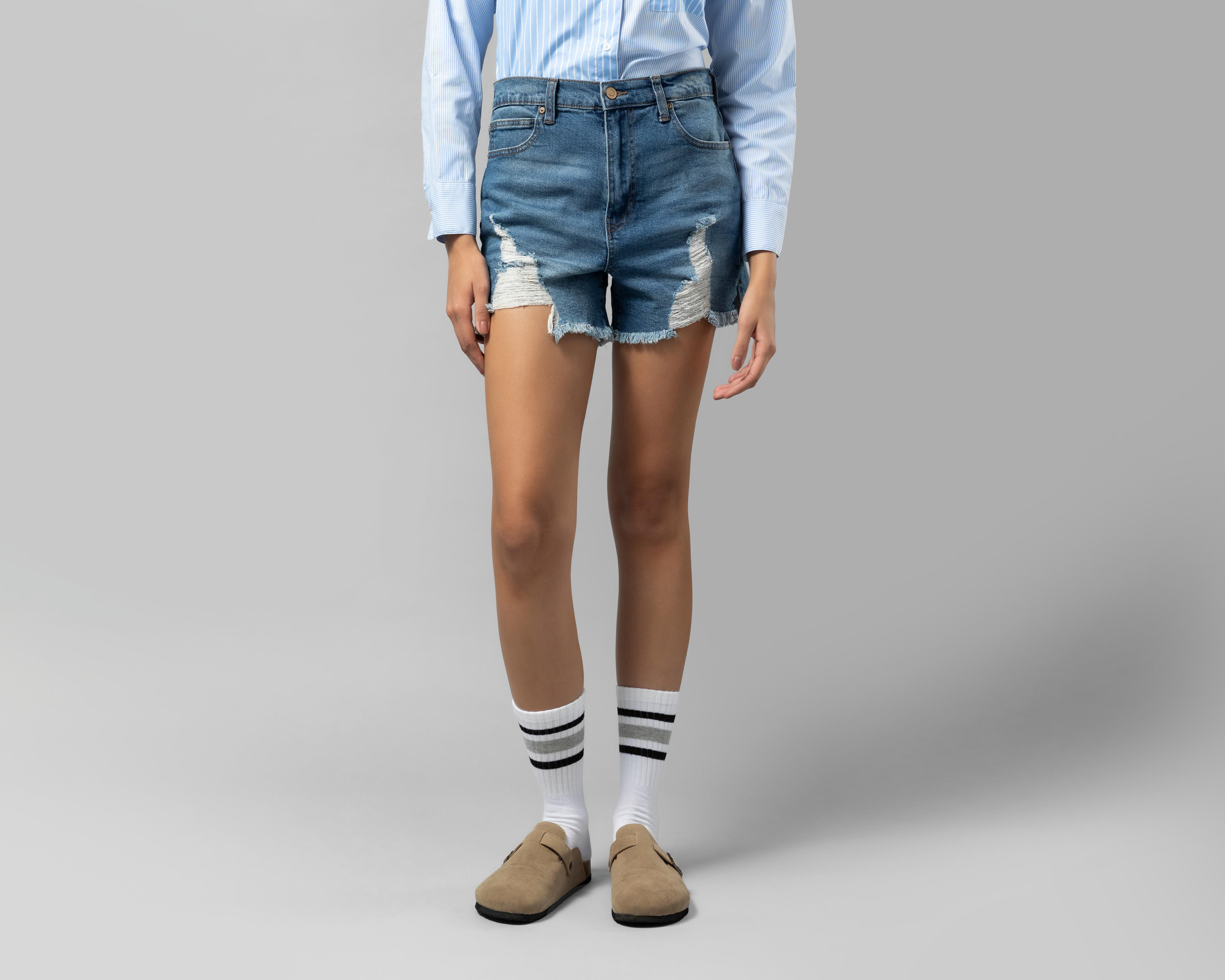 Foto 2 | Short de Mezclilla Forever 21 para Mujer