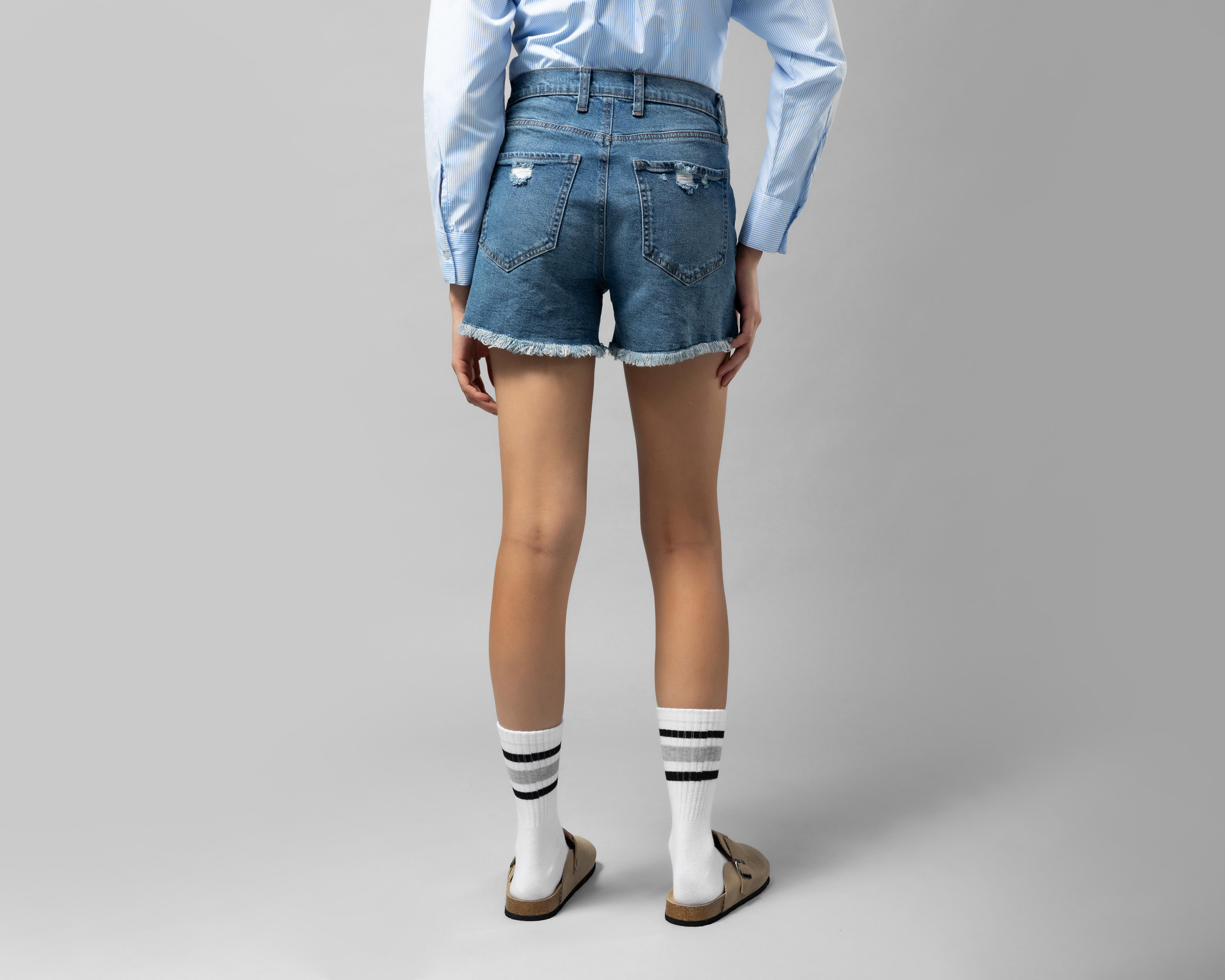 Foto 3 | Short de Mezclilla Forever 21 para Mujer