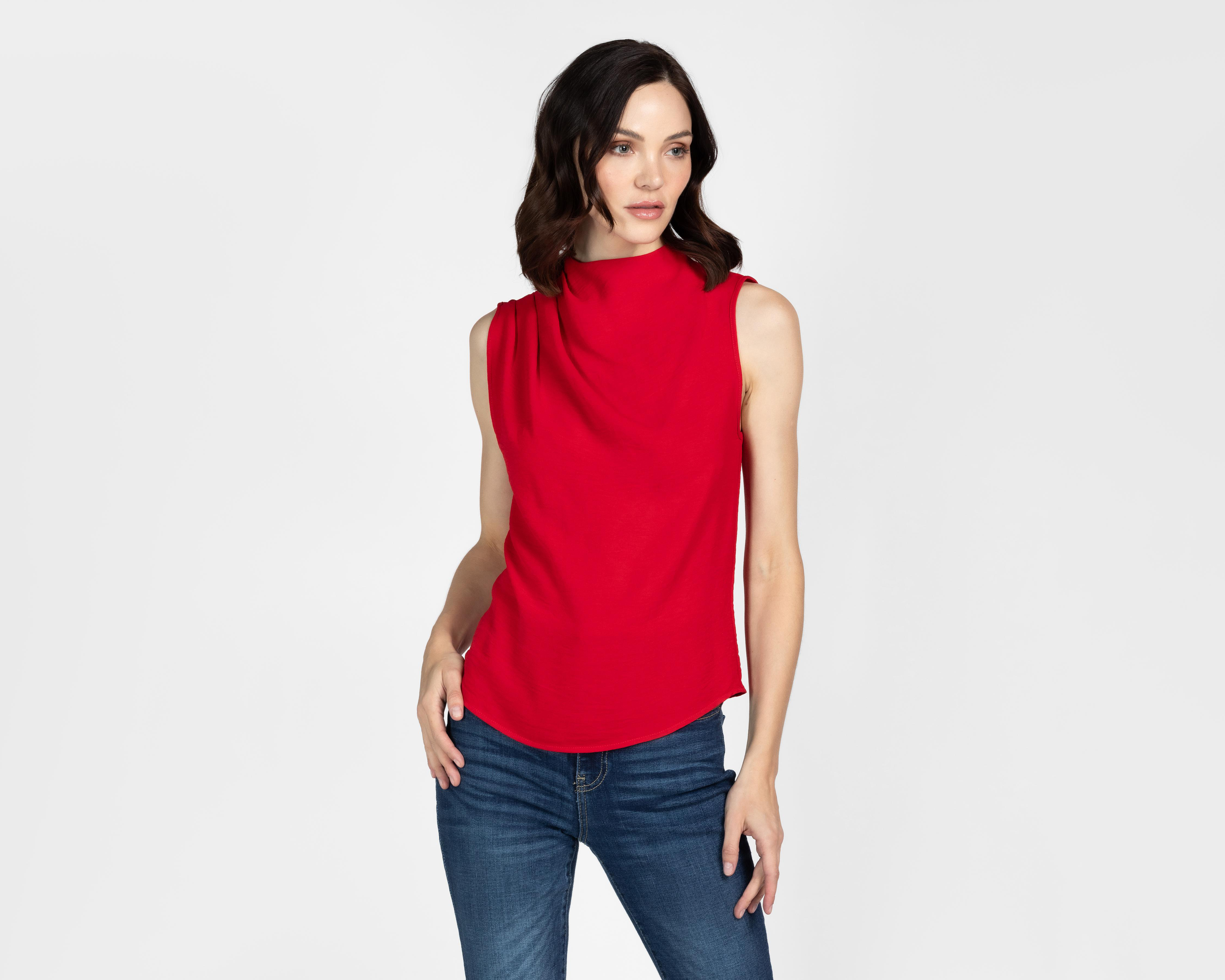 Blusa Sahara sin Mangas para Mujer
