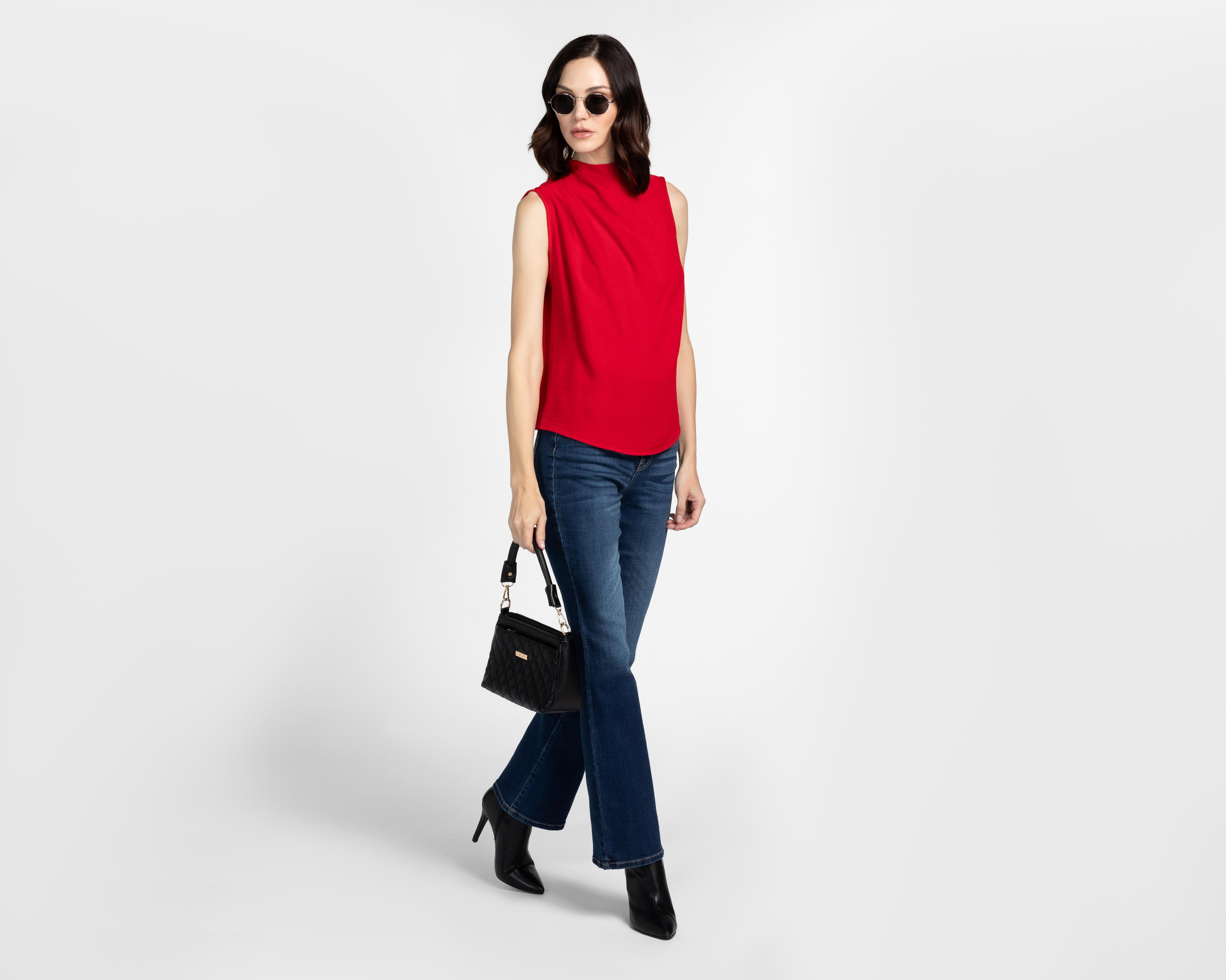 Foto 2 | Blusa Sahara sin Mangas para Mujer