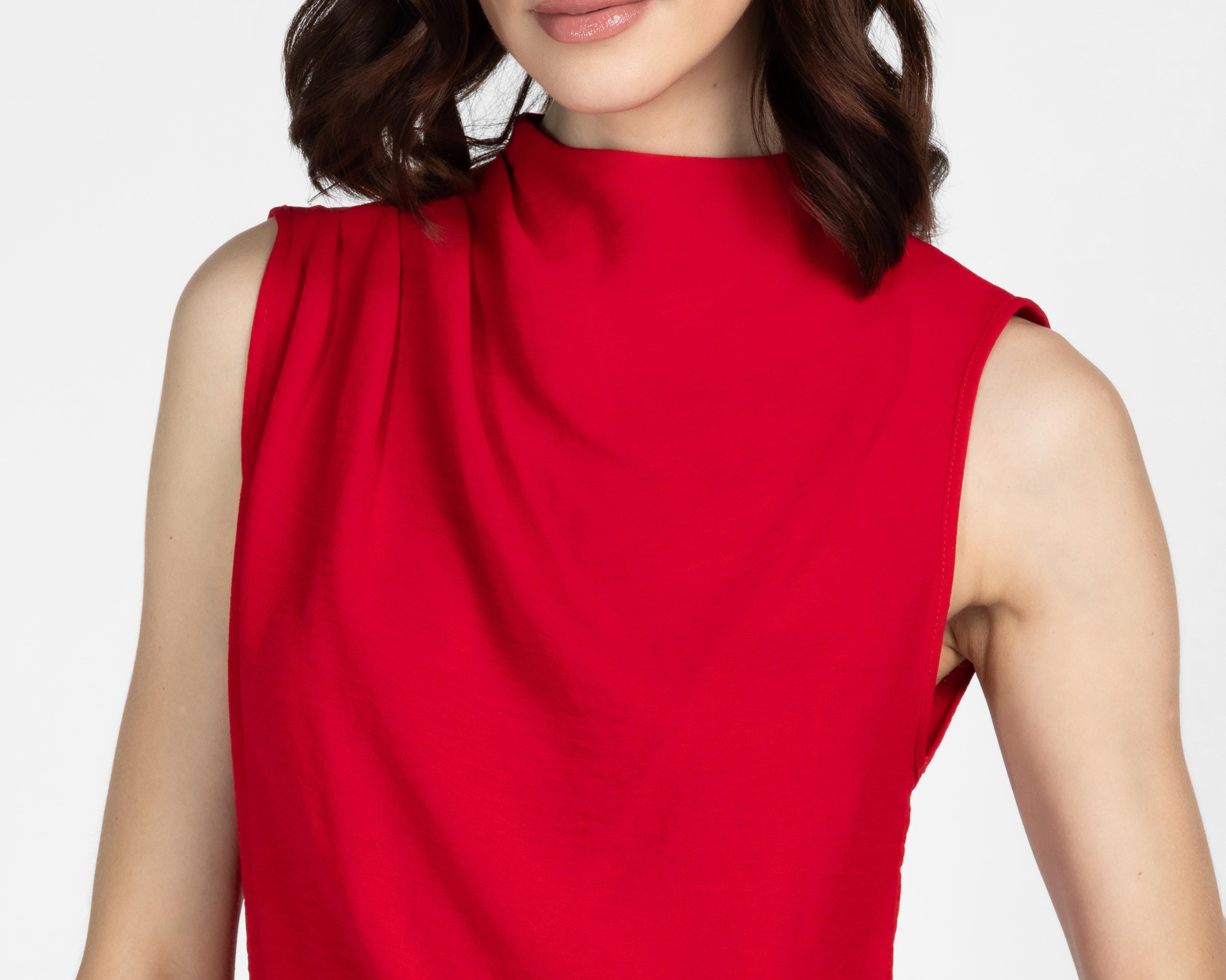 Foto 4 | Blusa Sahara sin Mangas para Mujer
