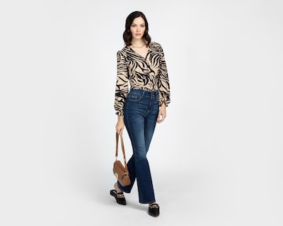 Foto 2 | Blusa Sahara Animal Print para Mujer
