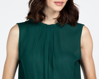 Foto 4 | Blusa Sahara Verde para Mujer