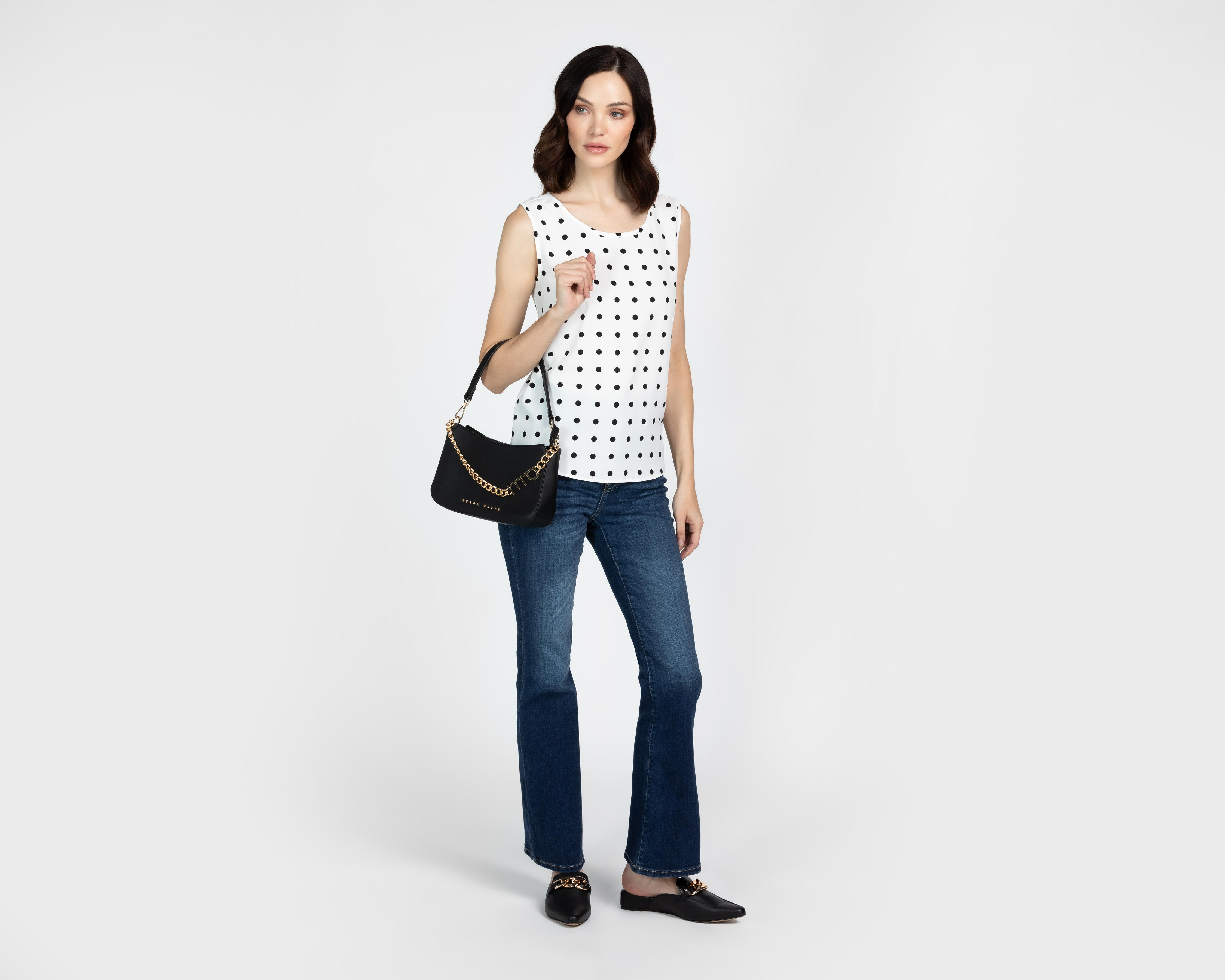 Foto 2 | Blusa Sahara Estampado Puntos para Mujer